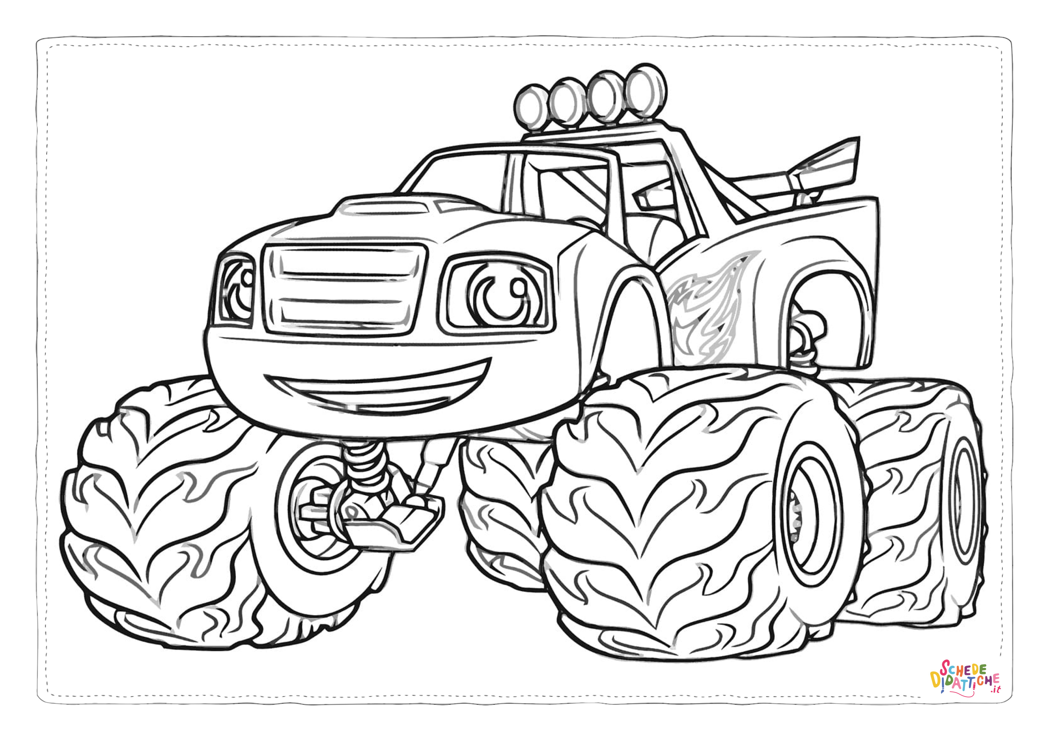 Disegno Di Monstertruck