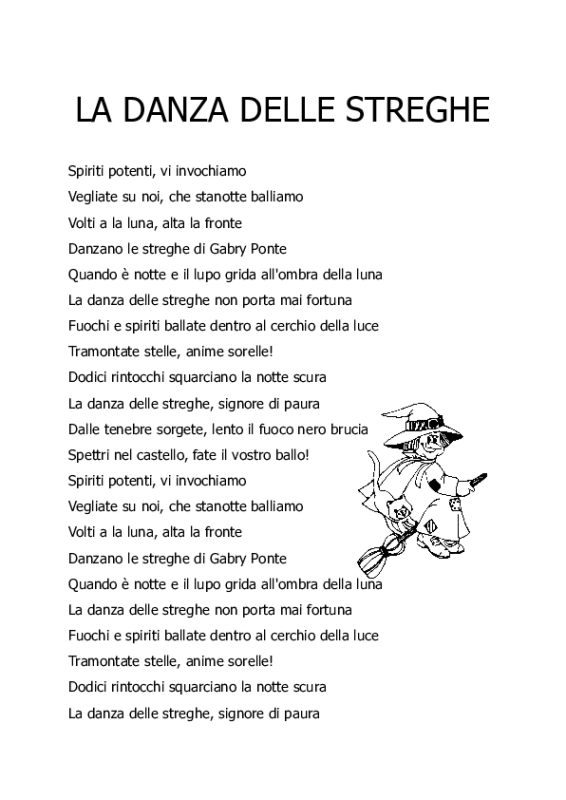 La Danza Delle Streghe