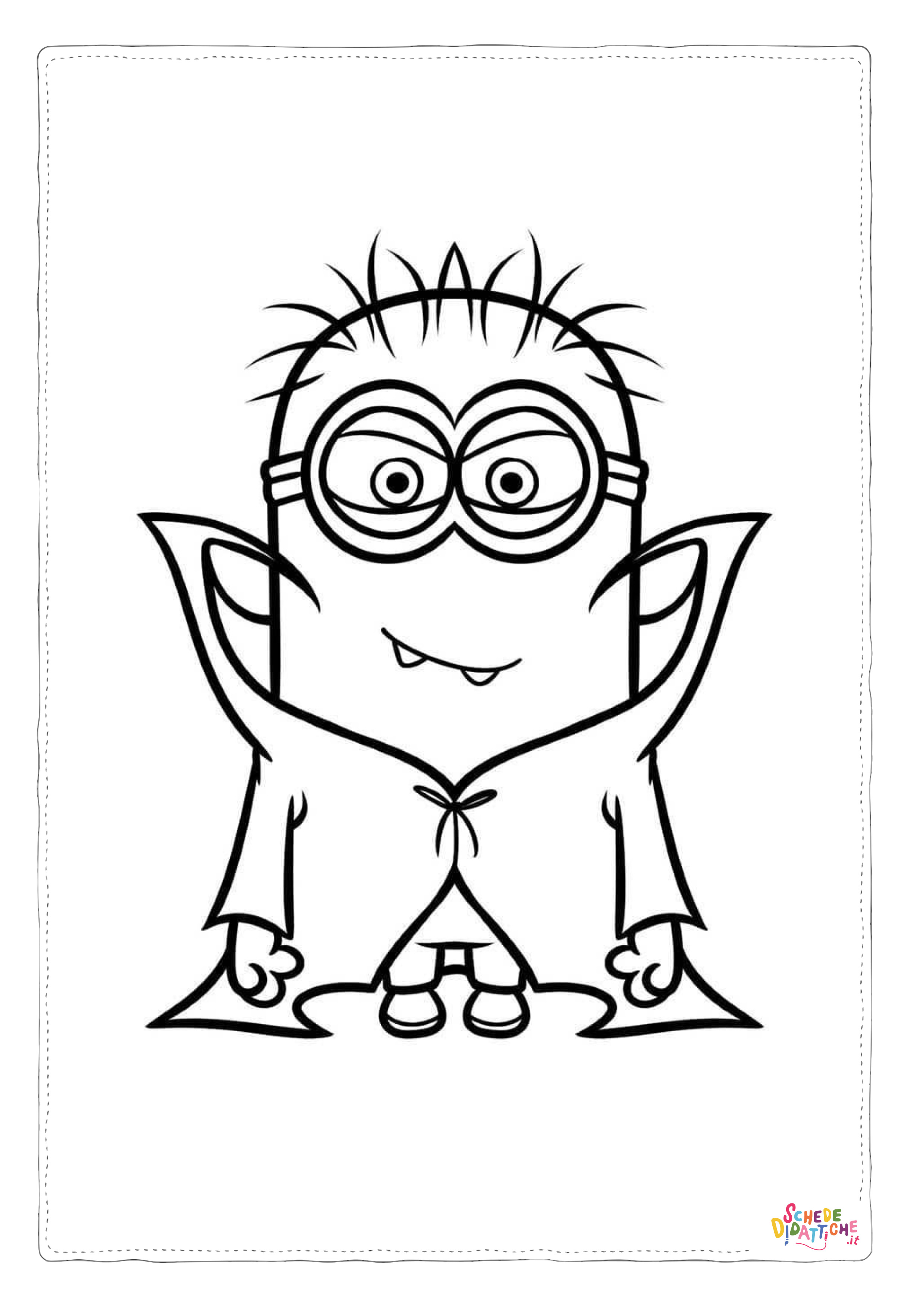 Disegno "Disegno di Cattivissimo me - Minions da stampare e colorare 69" Disegno di Cattivissimo me - Minions da stampare e colorare 69