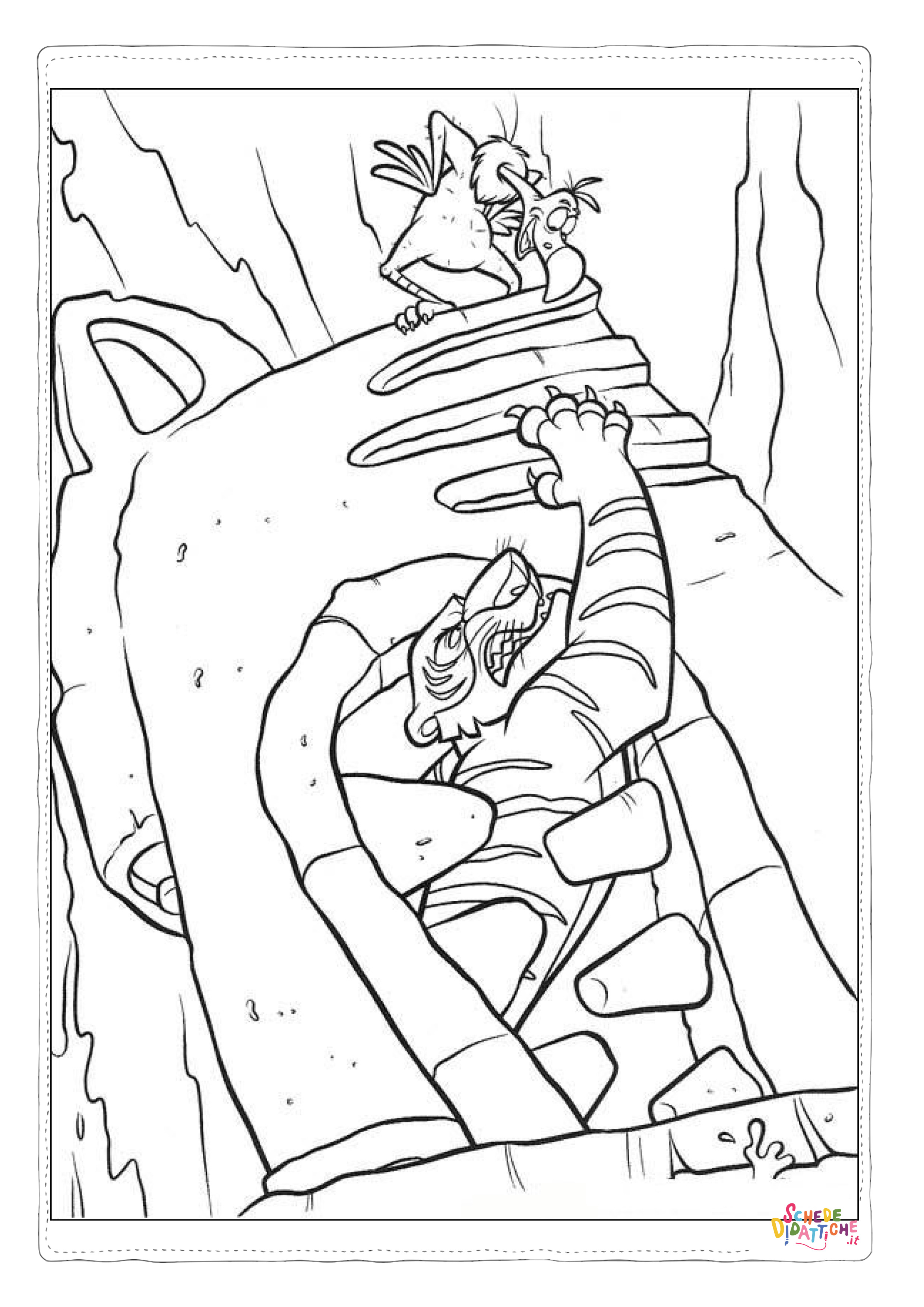 Disegno "Disegno di Il libro della giungla da stampare e colorare 68" Disegno di Il libro della giungla da stampare e colorare 68