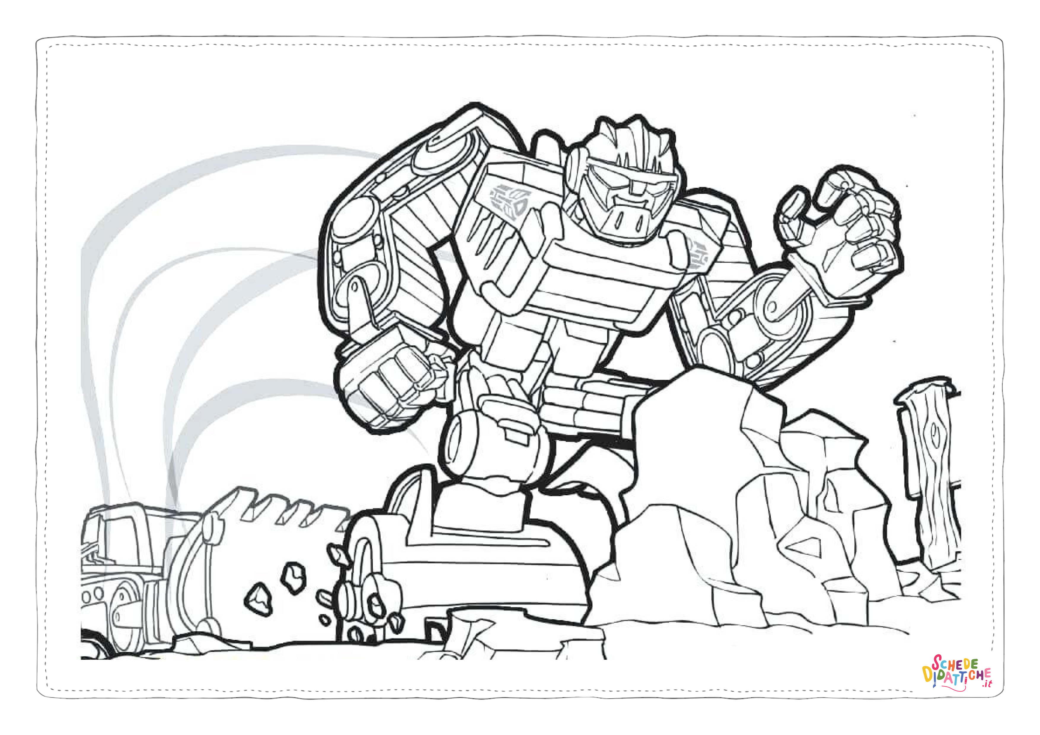 Disegno "Disegno di Transformers da stampare e colorare 89" Disegno di Transformers da stampare e colorare 89