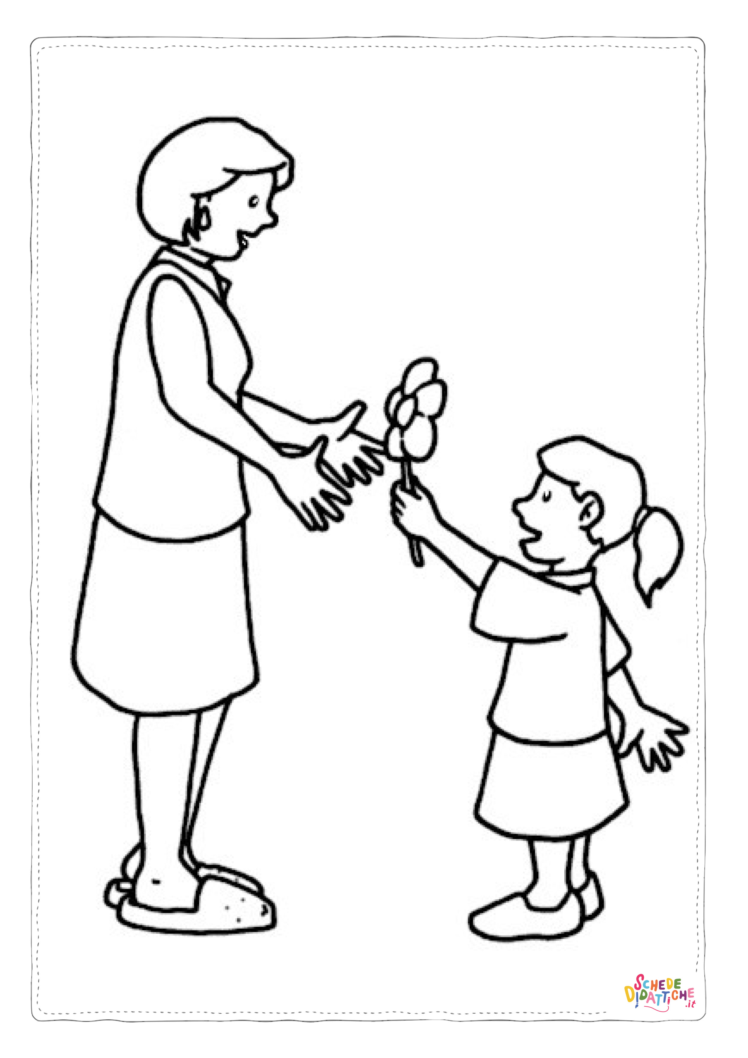 Disegno "Festa della mamma 16" Festa della mamma 16