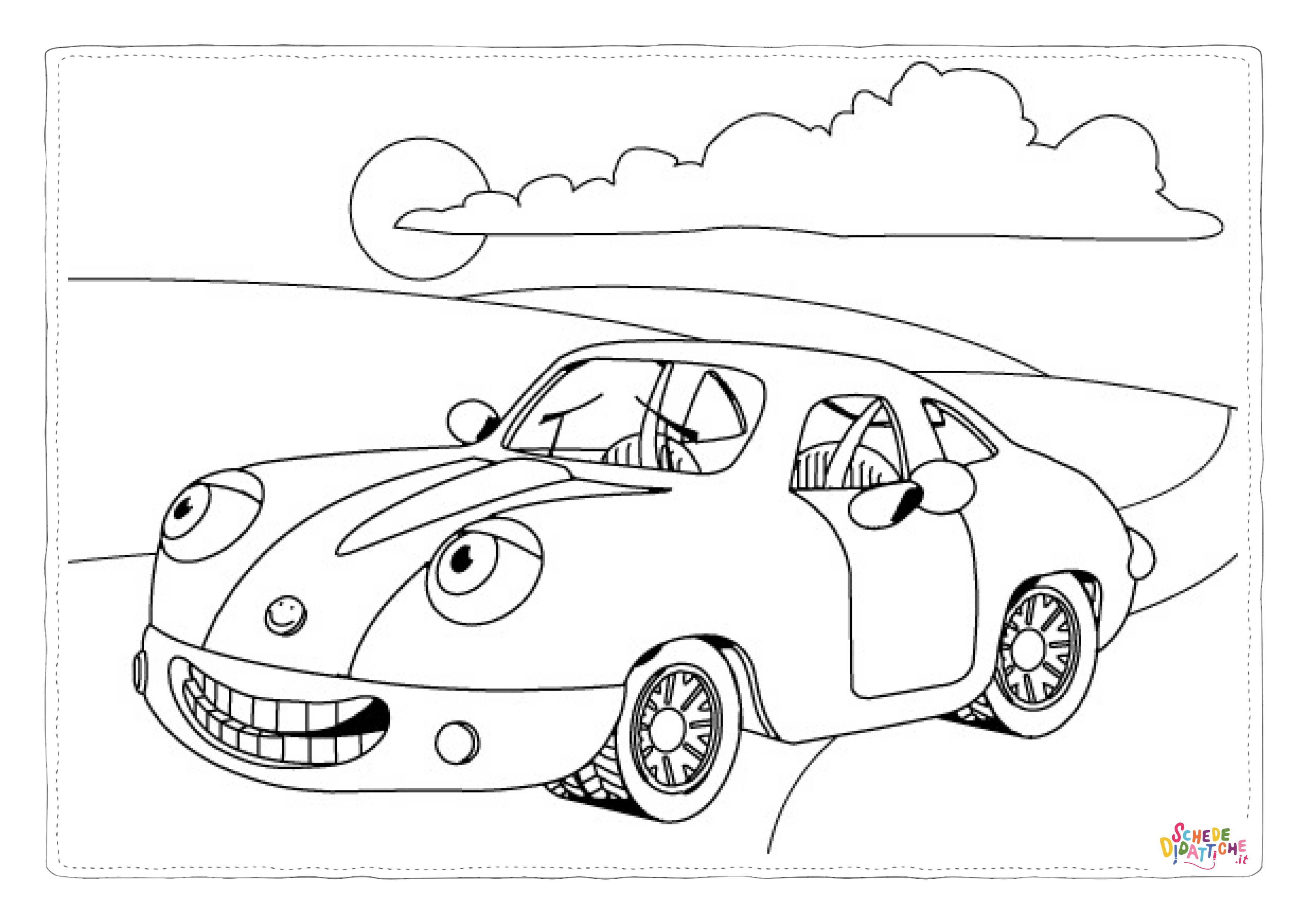 Disegno "Disegno di Cars da stampare e colorare 71" Disegno di Cars da stampare e colorare 71