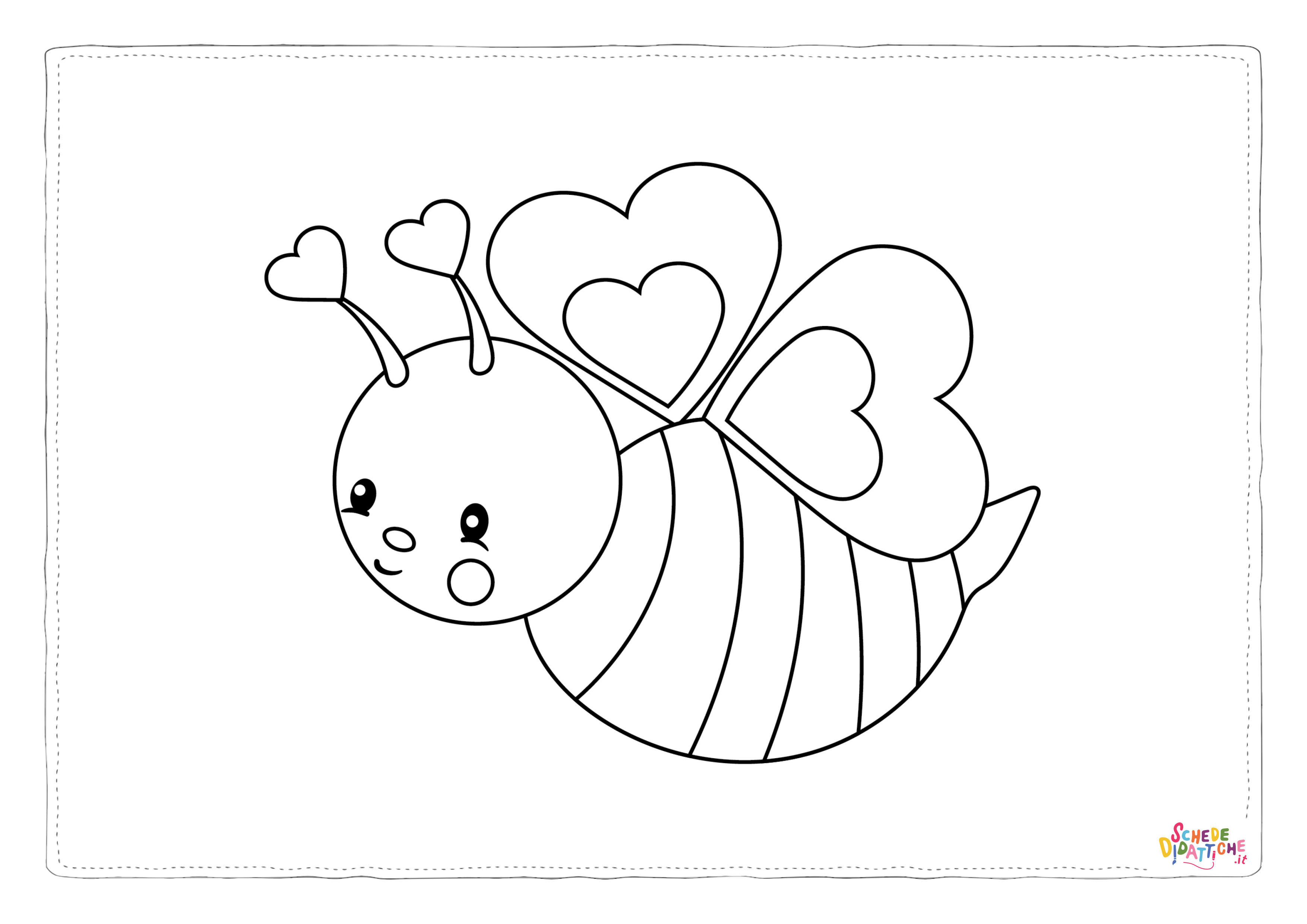 Disegno "VALENTINE-BEES-02" VALENTINE-BEES-02