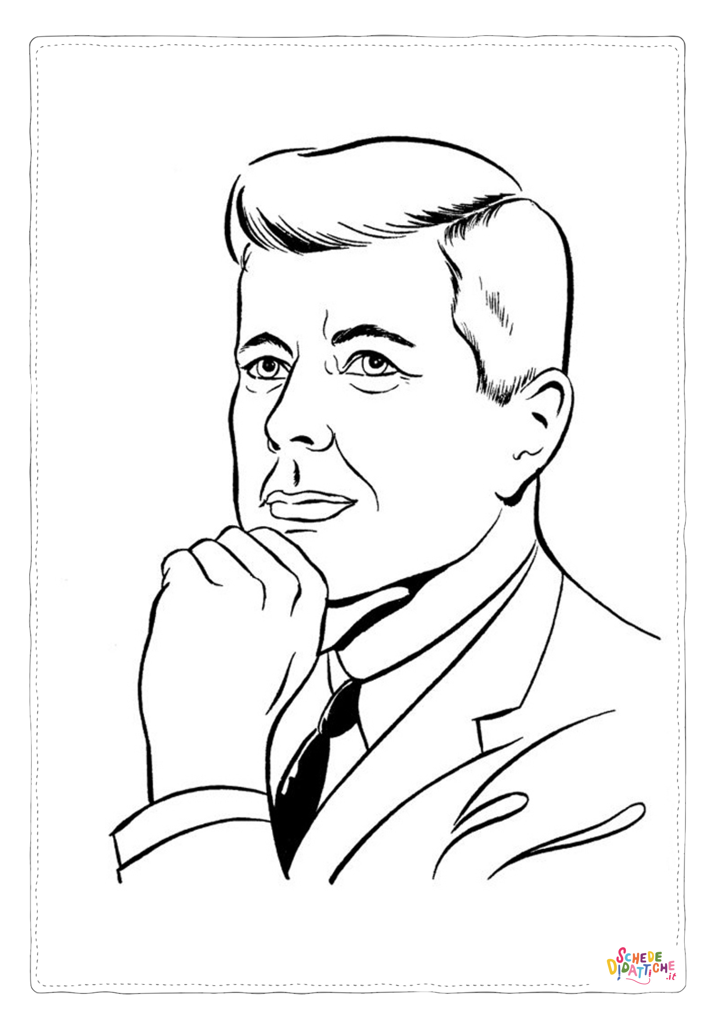 Disegno "Disegno di persona famosa da stampare e colorare 29" Disegno di persona famosa da stampare e colorare 29