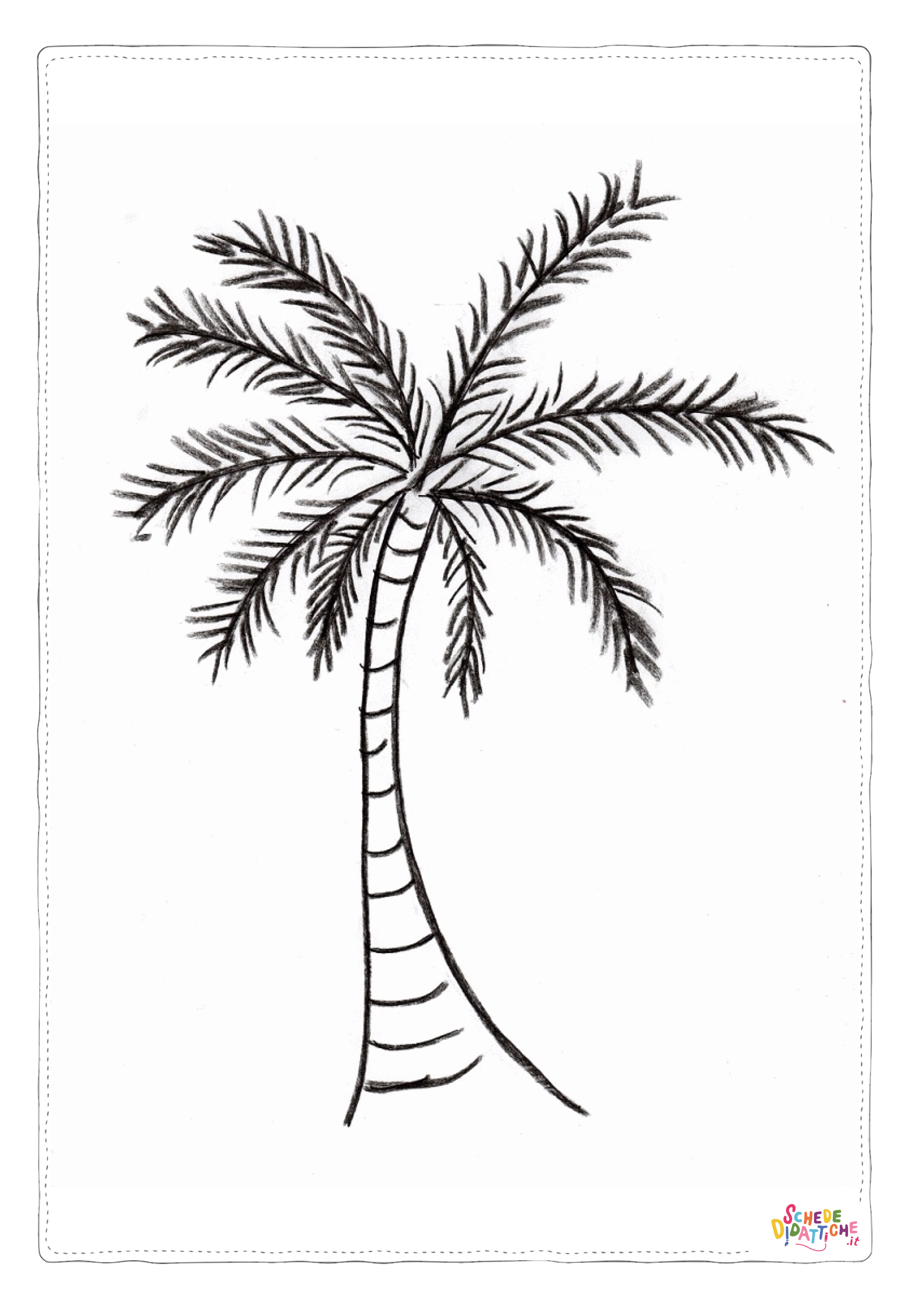 Disegno "Disegno di albero da stampare e colorare 69" Disegno di albero da stampare e colorare 69