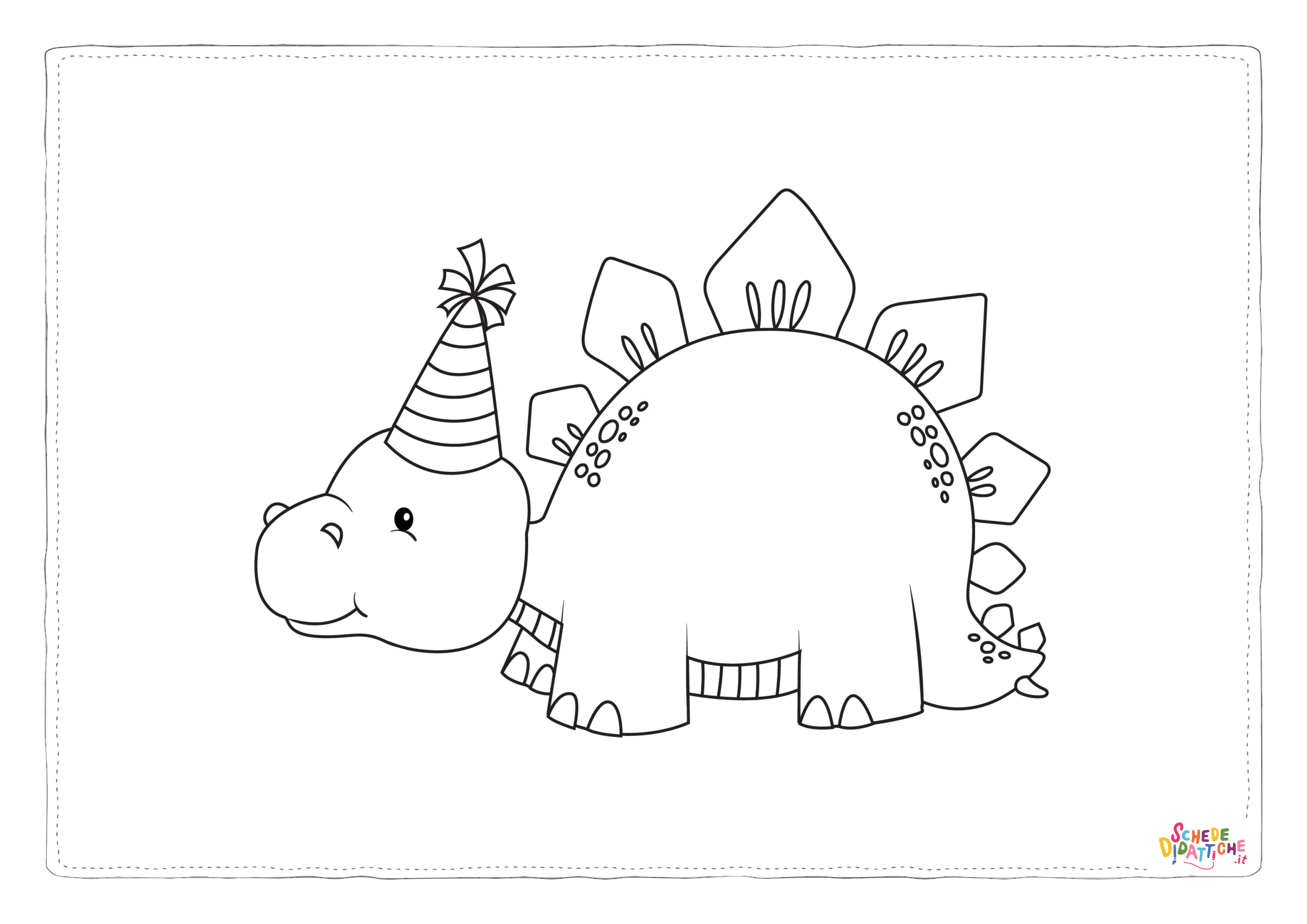 Disegno "DINOSAUR-PARTY-STAMPS-11" DINOSAUR-PARTY-STAMPS-11