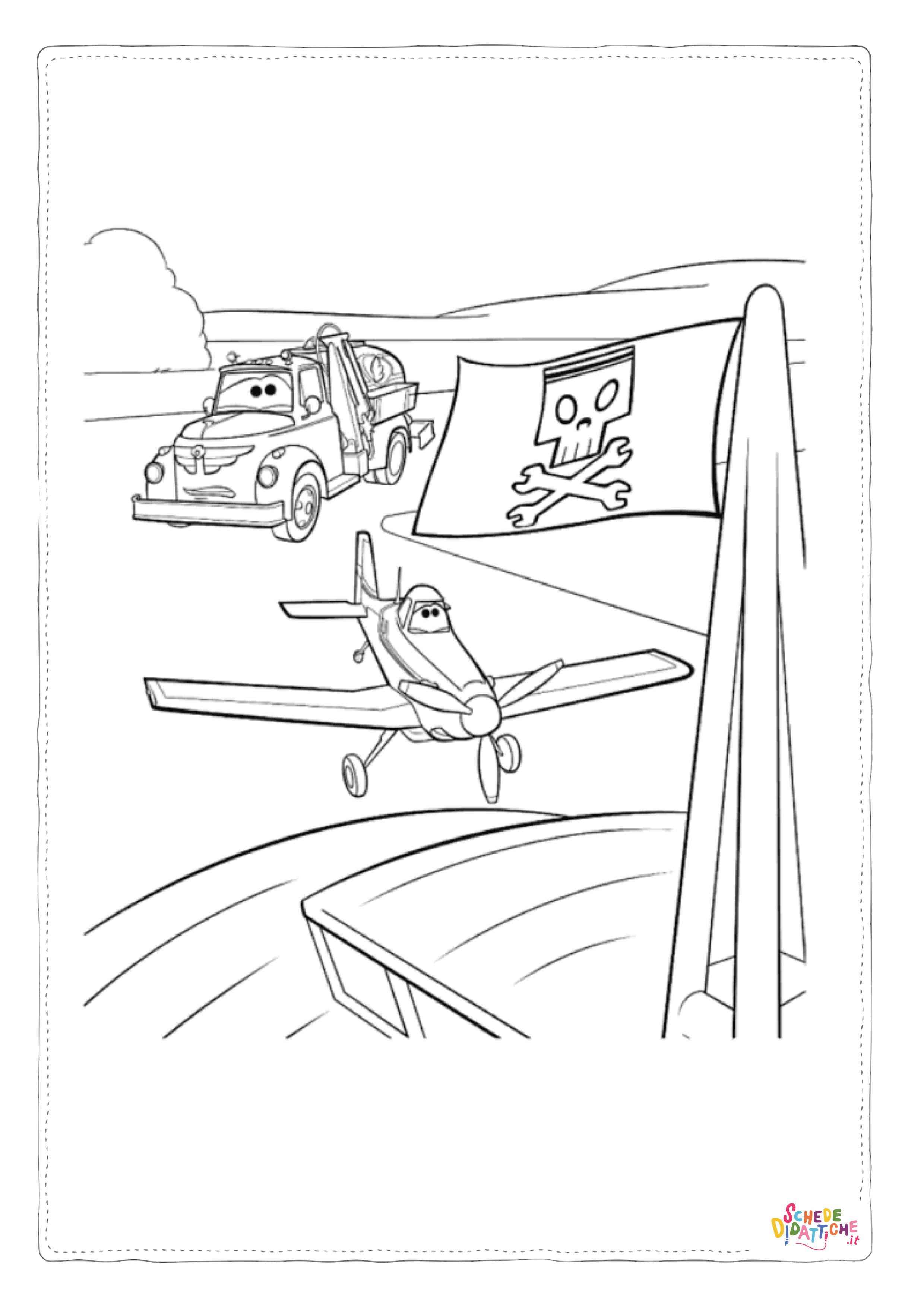 Disegno "Disegno di Cars da stampare e colorare 56" Disegno di Cars da stampare e colorare 56
