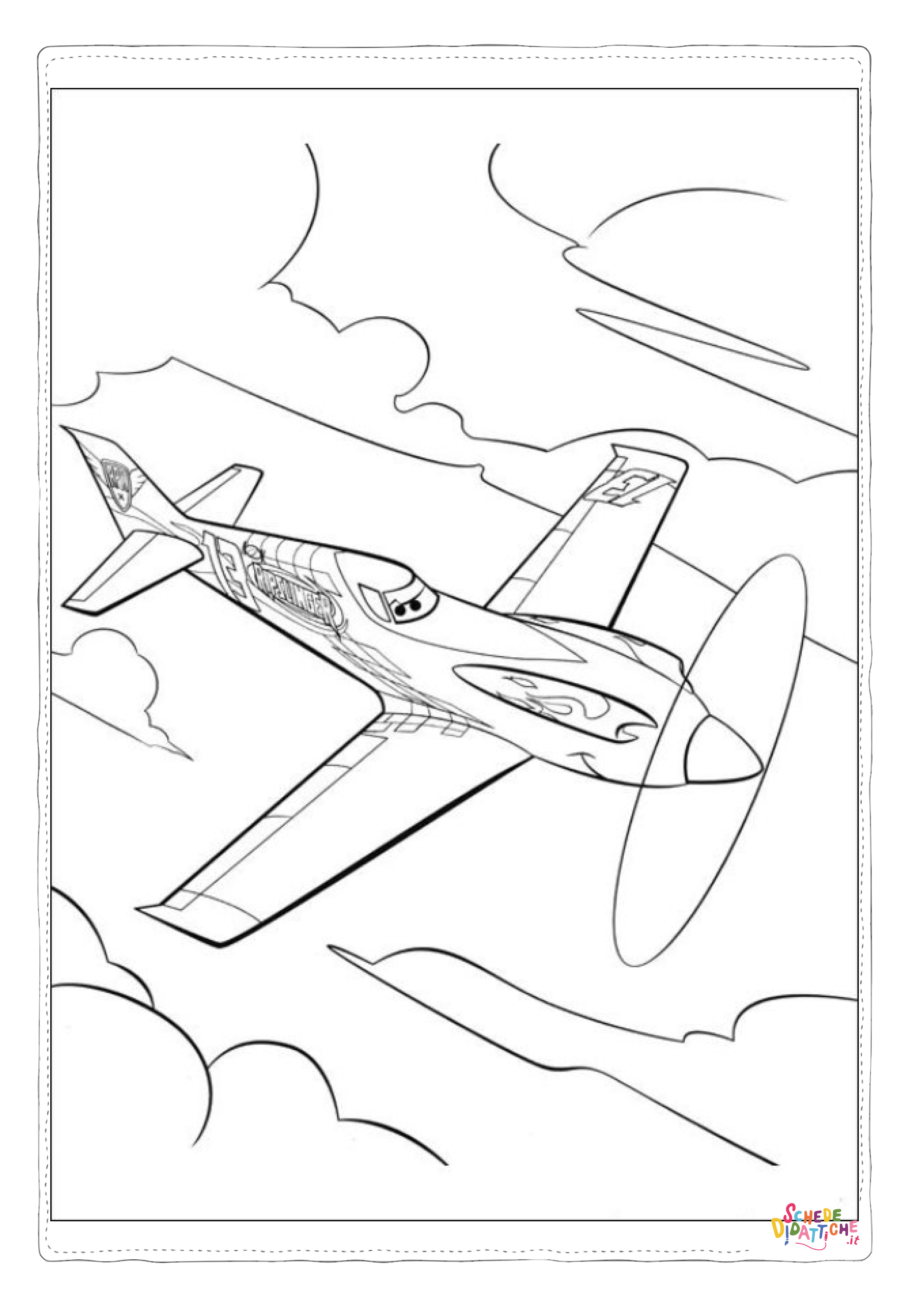 Disegno "Disegno di Cars da stampare e colorare 4" Disegno di Cars da stampare e colorare 4