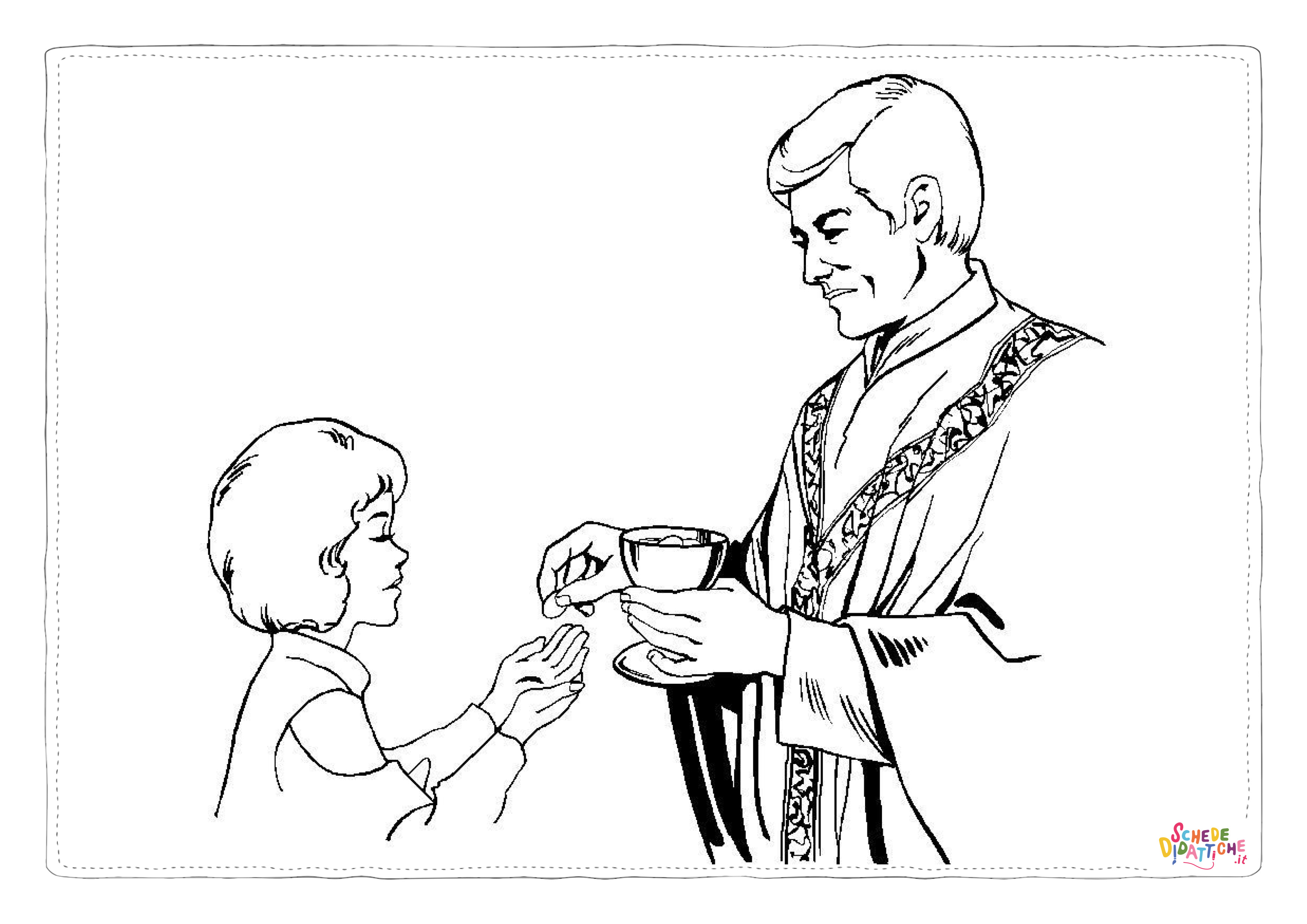 Disegno di Cristianesimo da stampare e colorare 113