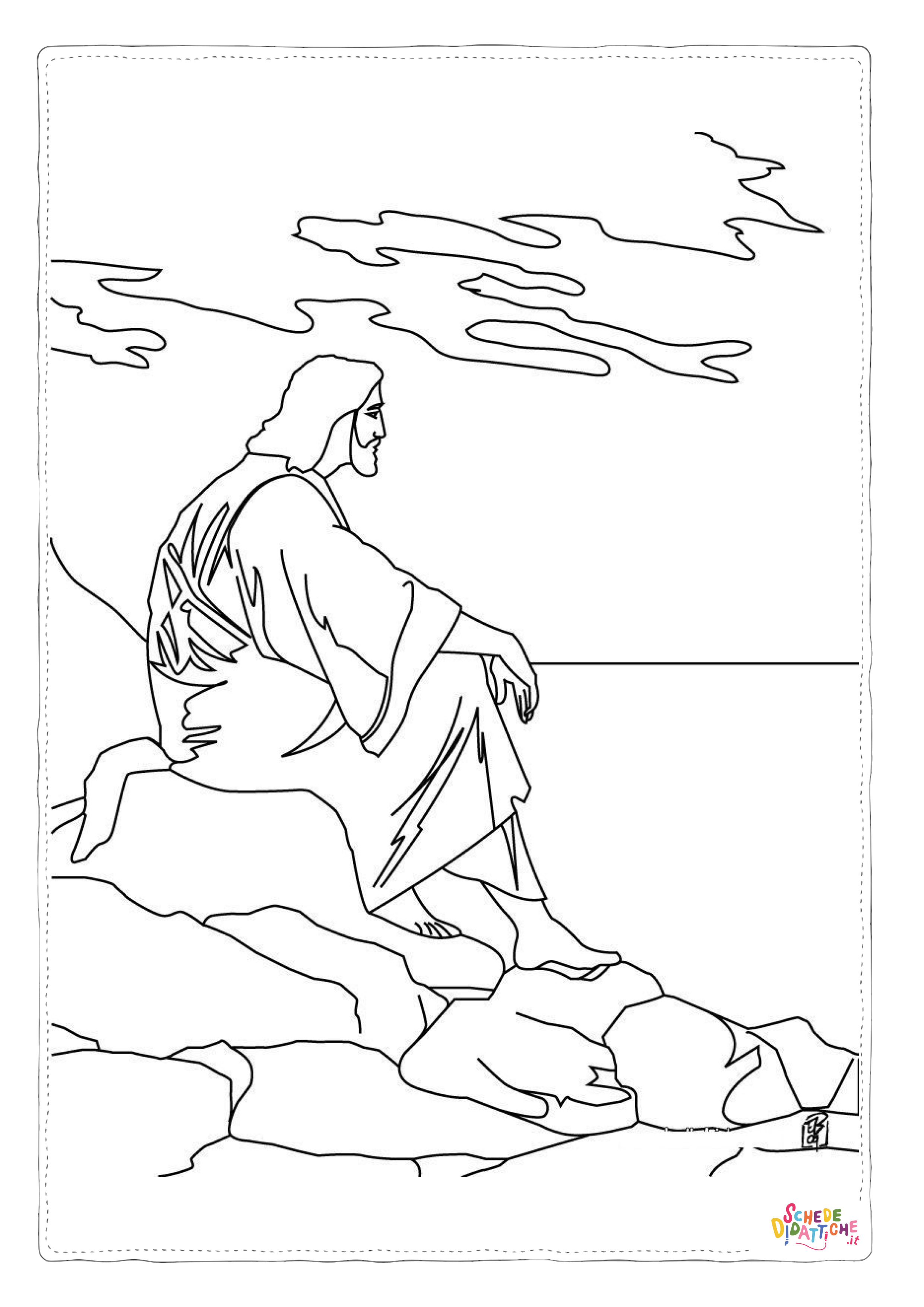 Disegno di Cristianesimo da stampare e colorare 111