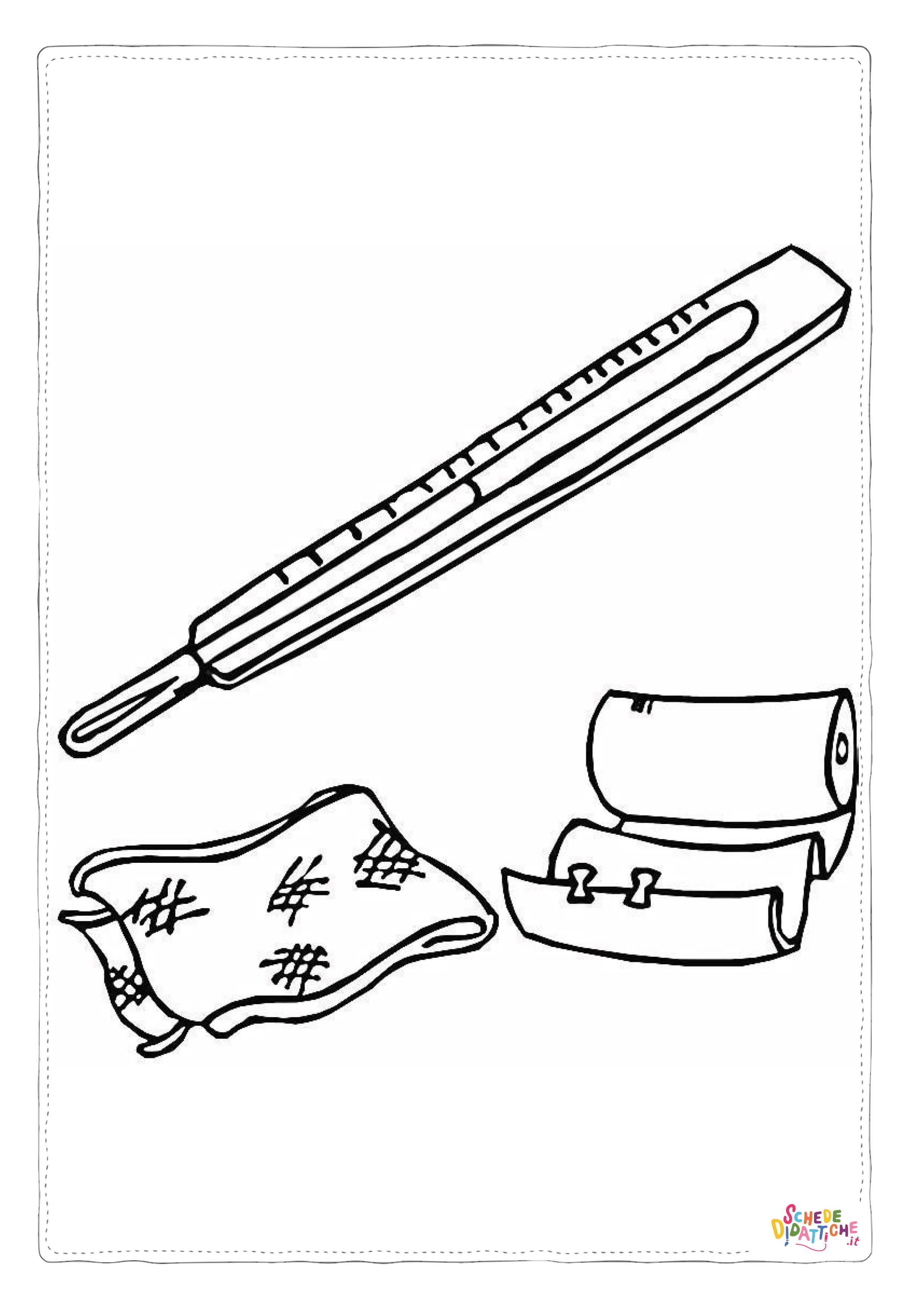 Disegno "Disegno di medicina da stampare e colorare 3" Disegno di medicina da stampare e colorare 3