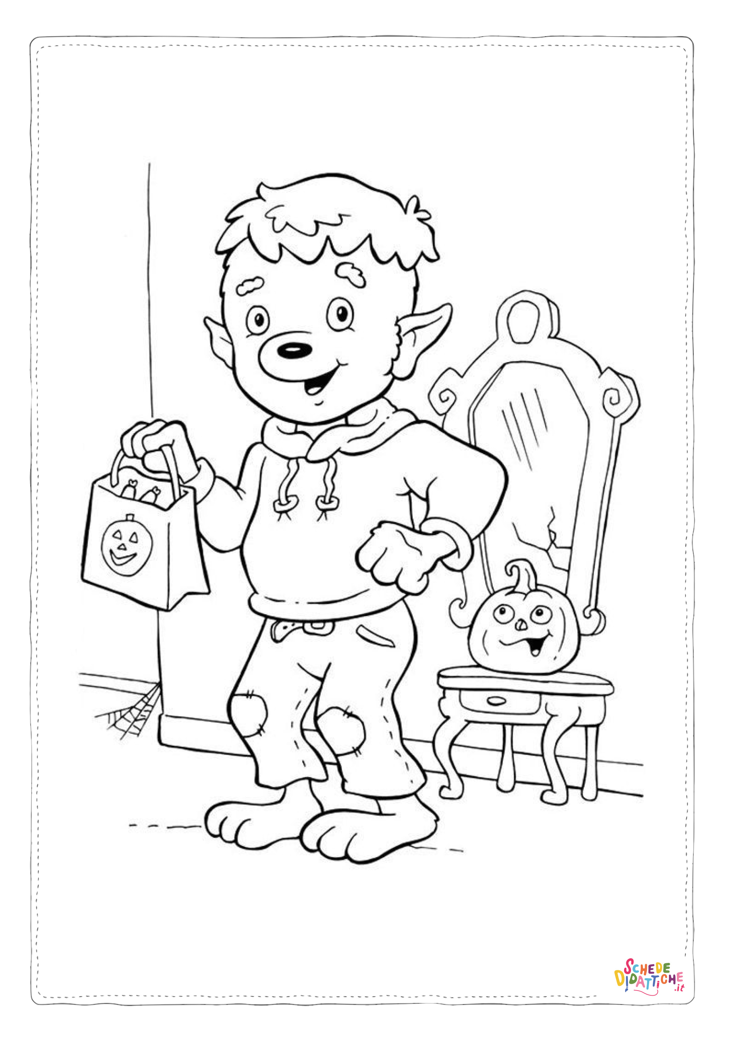 Disegno "Disegno di bambino da stampare e colorare 198" Disegno di bambino da stampare e colorare 198