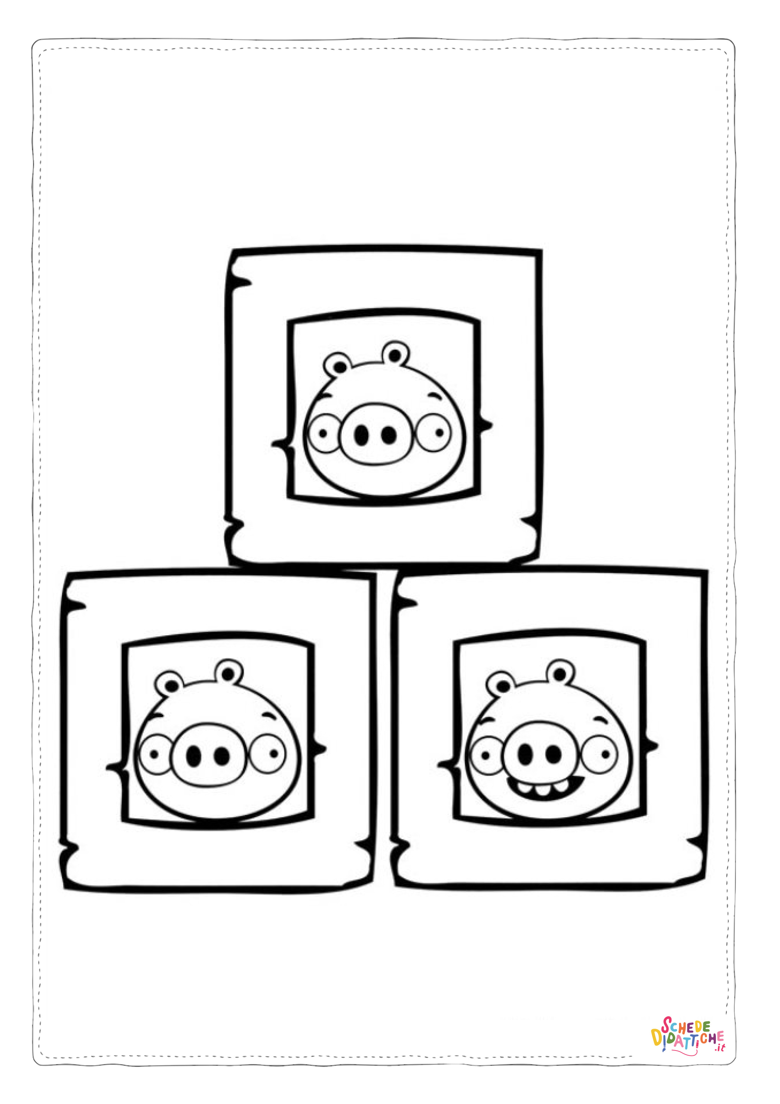 Disegno "Disegno di Angry birds da stampare e colorare 75" Disegno di Angry birds da stampare e colorare 75