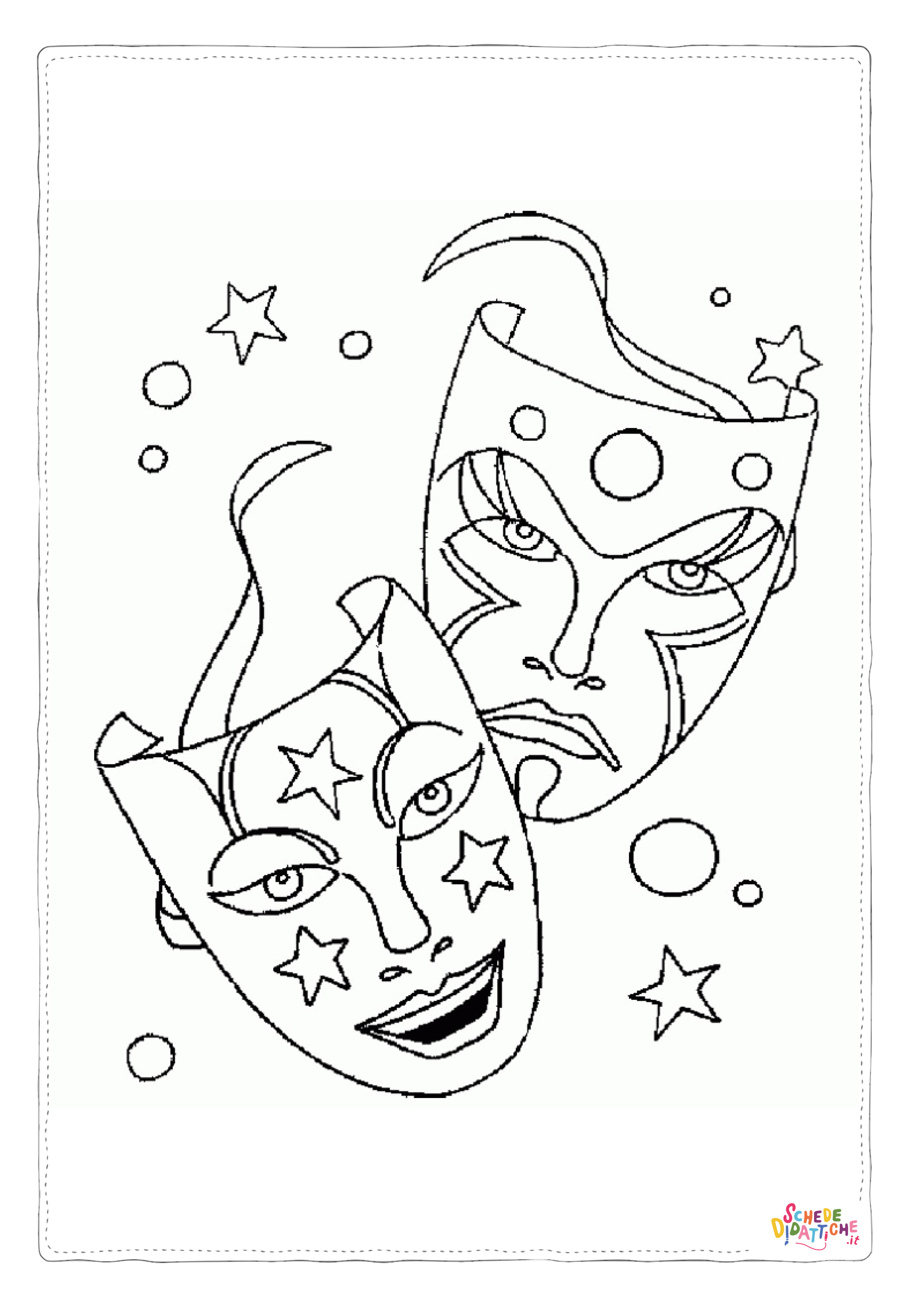 Disegno "maschera 52" maschera 52