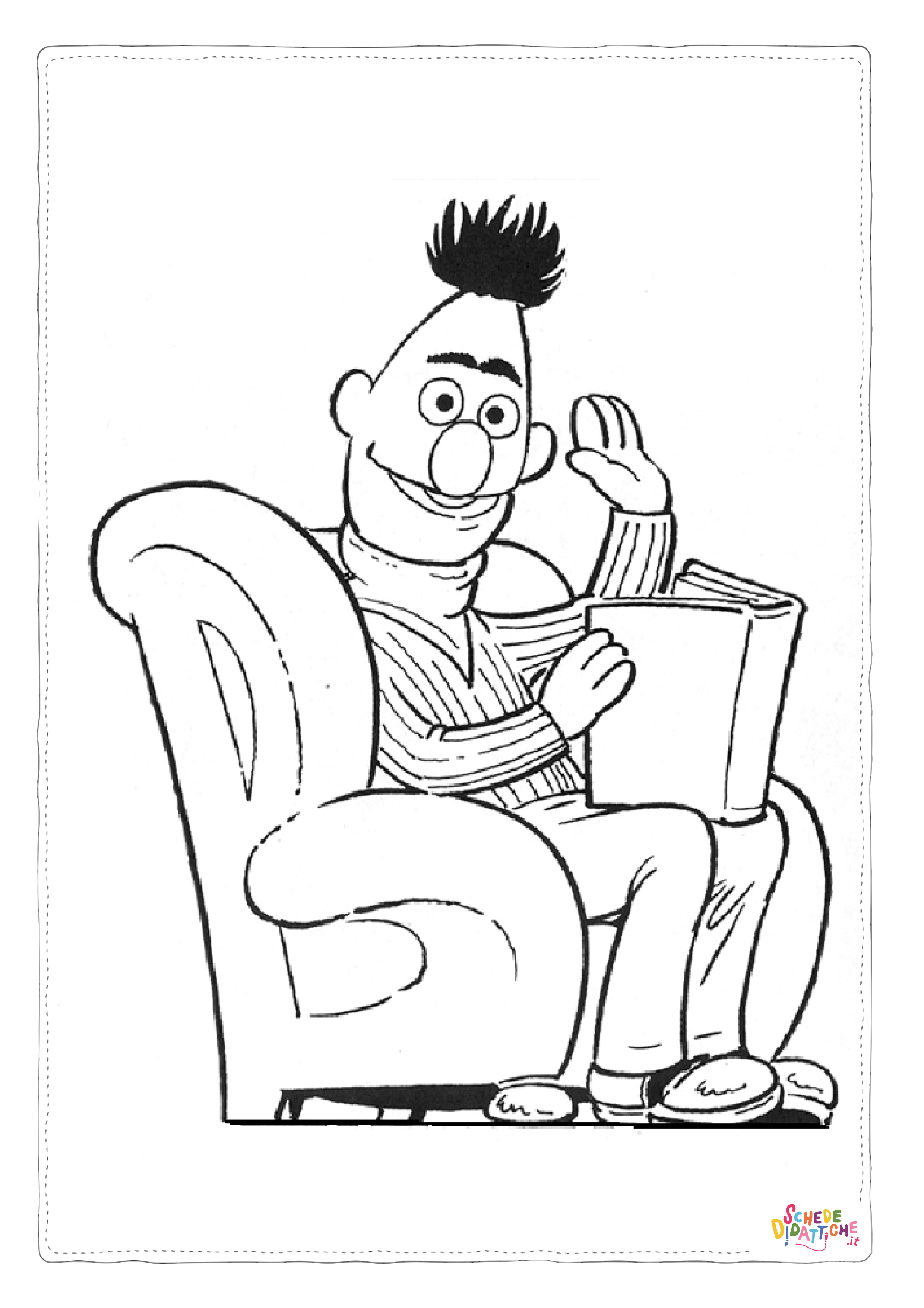 Disegno "Disegno di Muppets da stampare e colorare 2" Disegno di Muppets da stampare e colorare 2