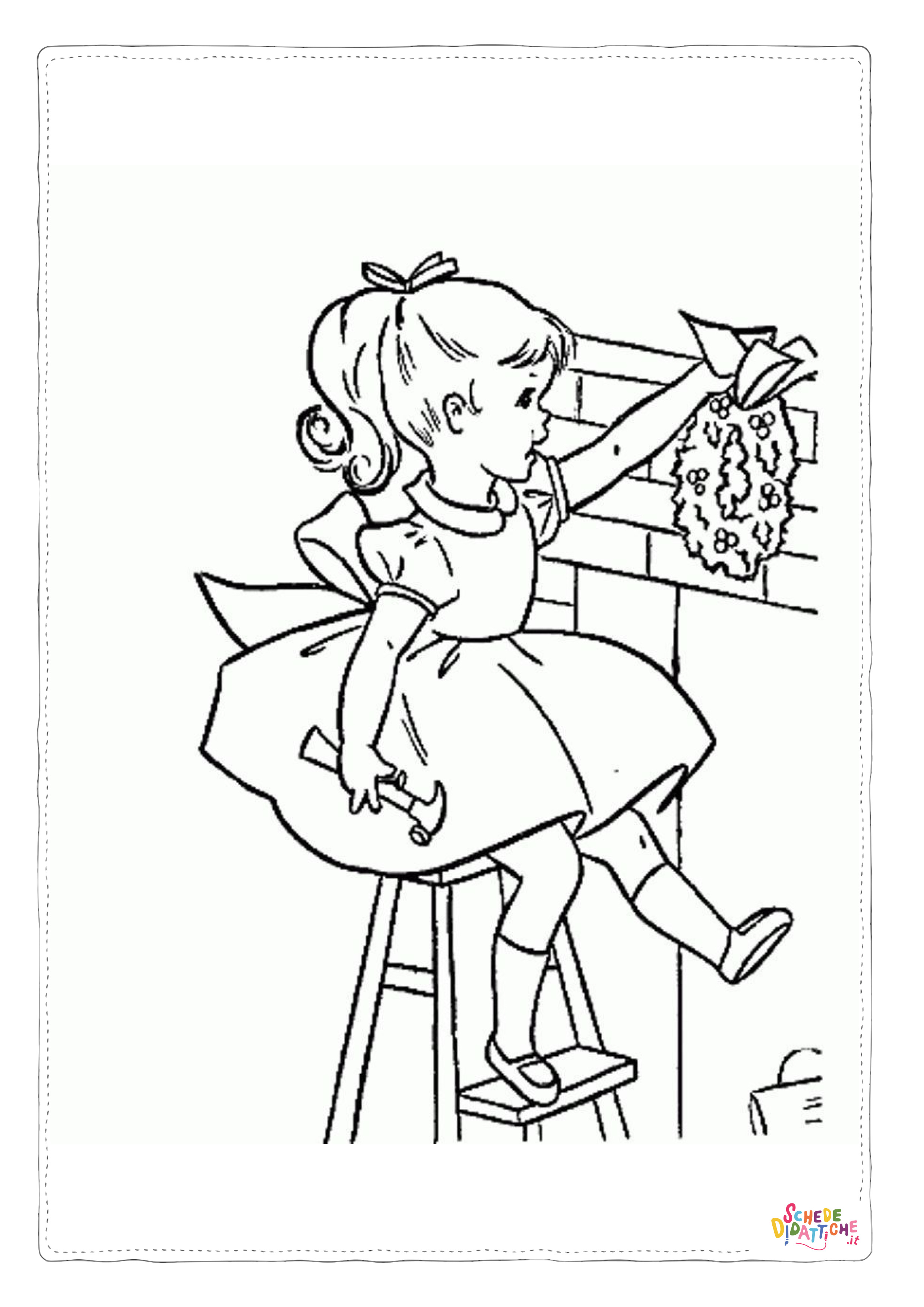 Disegno "Disegno di bambino da stampare e colorare 219" Disegno di bambino da stampare e colorare 219