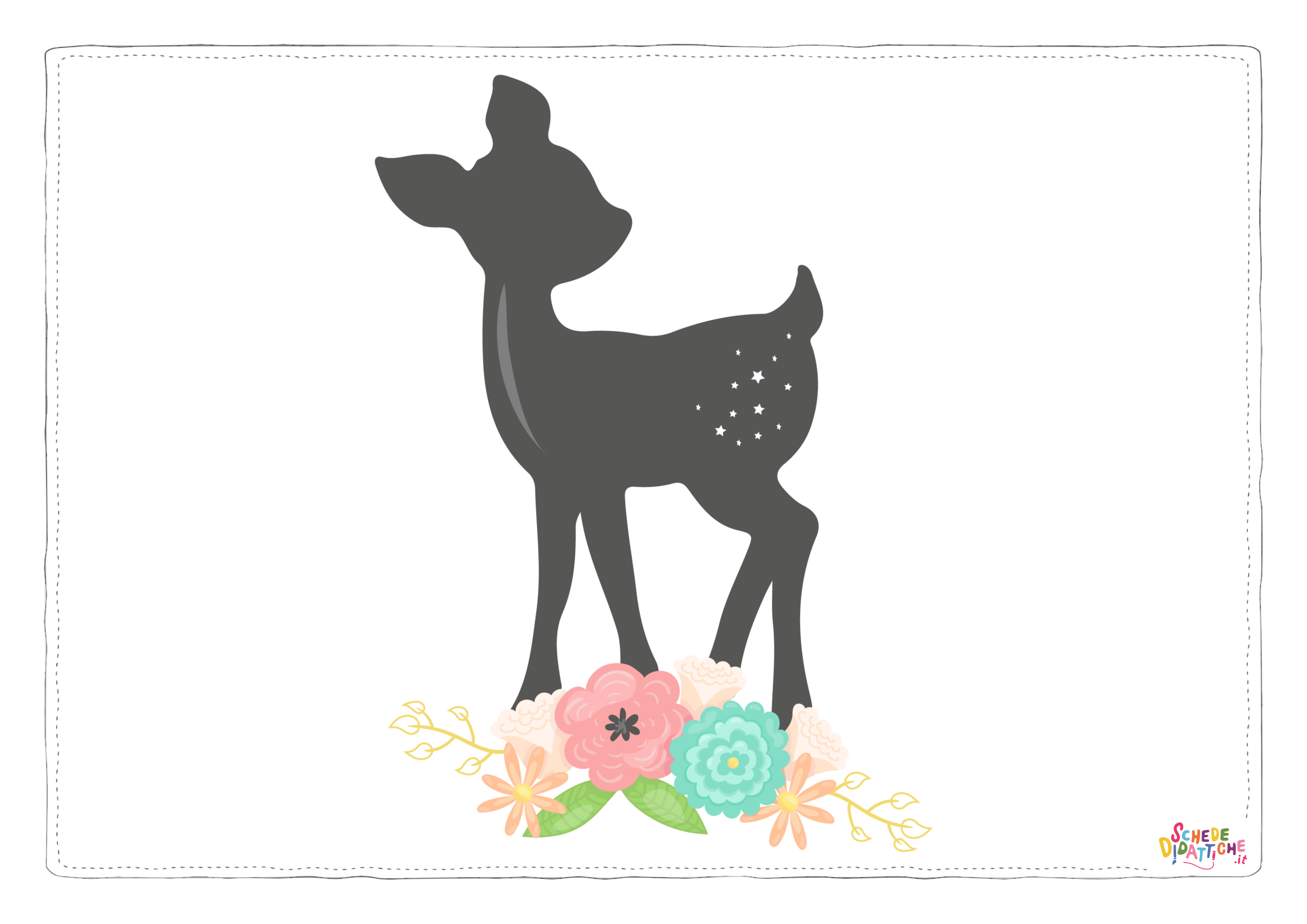 Disegno "DEER-SPRING-03" DEER-SPRING-03