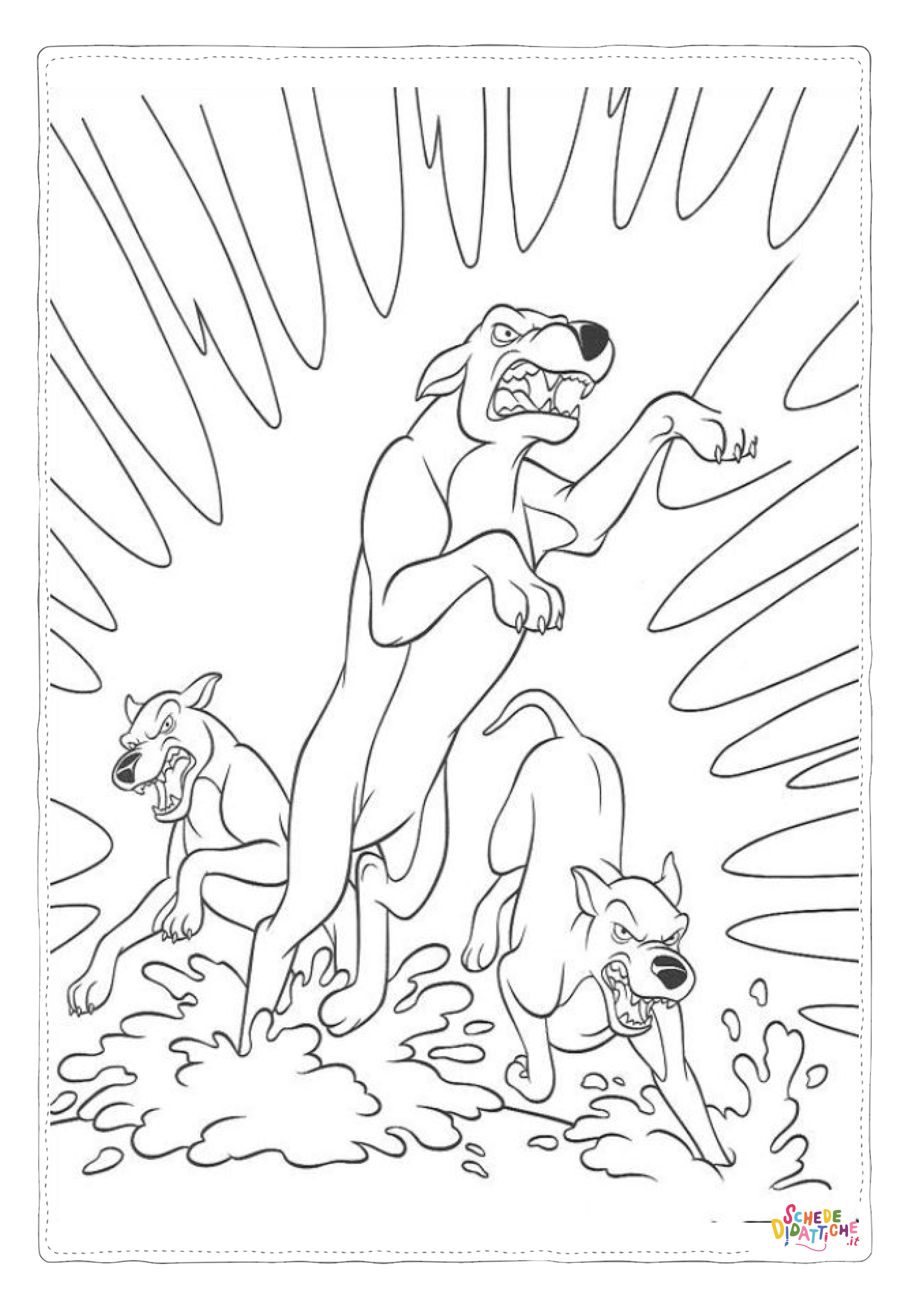 Disegno "Disegno di Bambi da stampare e colorare 40" Disegno di Bambi da stampare e colorare 40