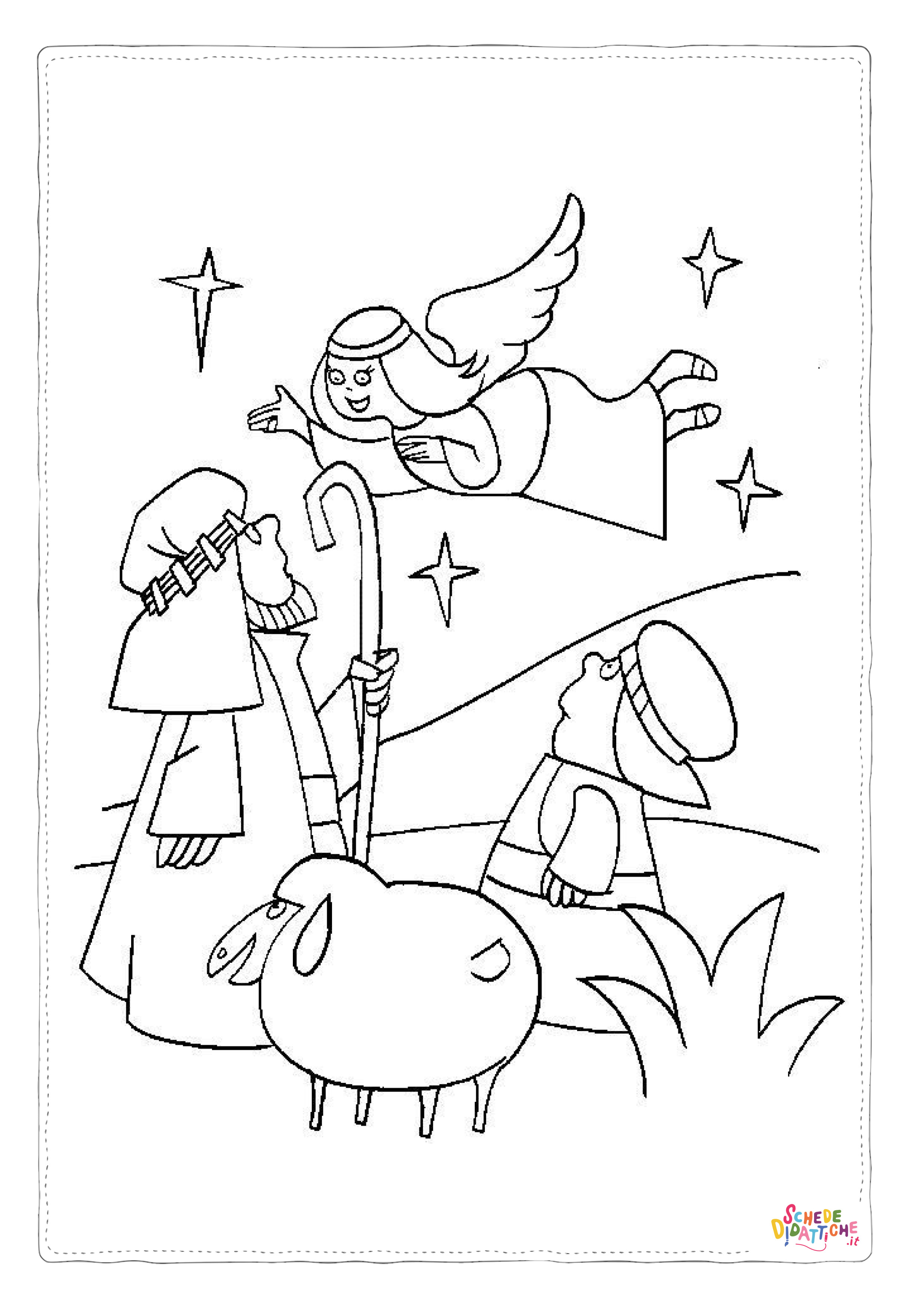 Disegno "Disegno di Cristianesimo da stampare e colorare 178" Disegno di Cristianesimo da stampare e colorare 178