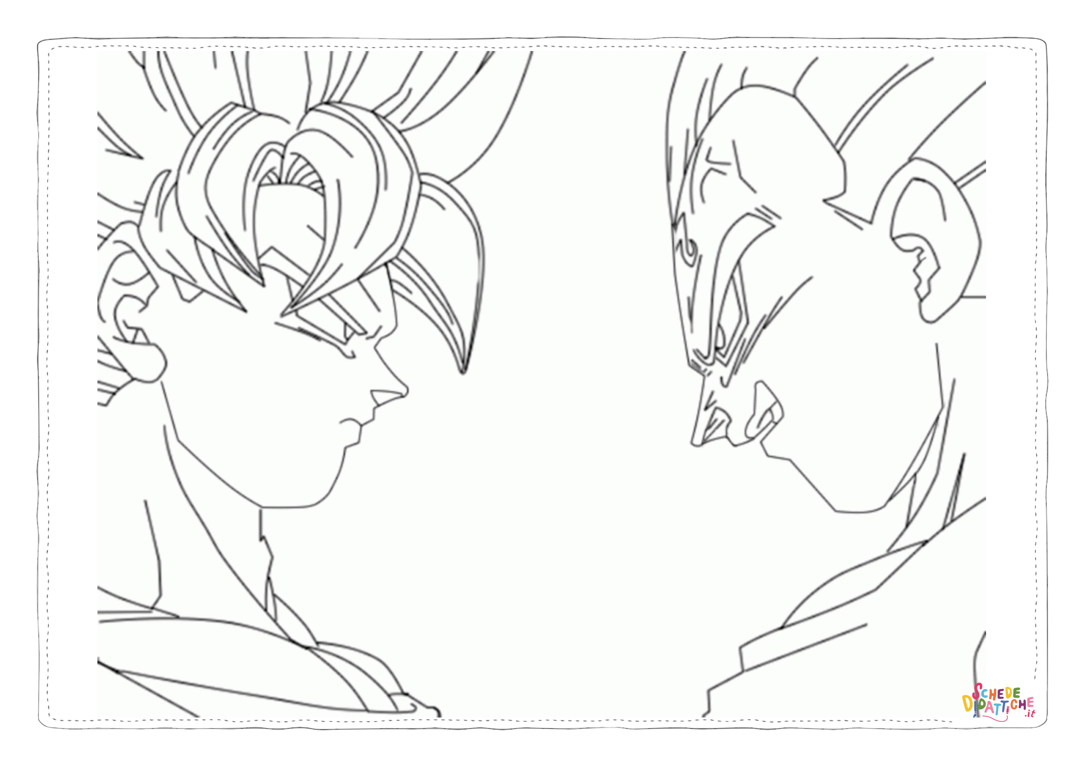 Disegno "Disegno di Dragon Ball da stampare e colorare 168" Disegno di Dragon Ball da stampare e colorare 168