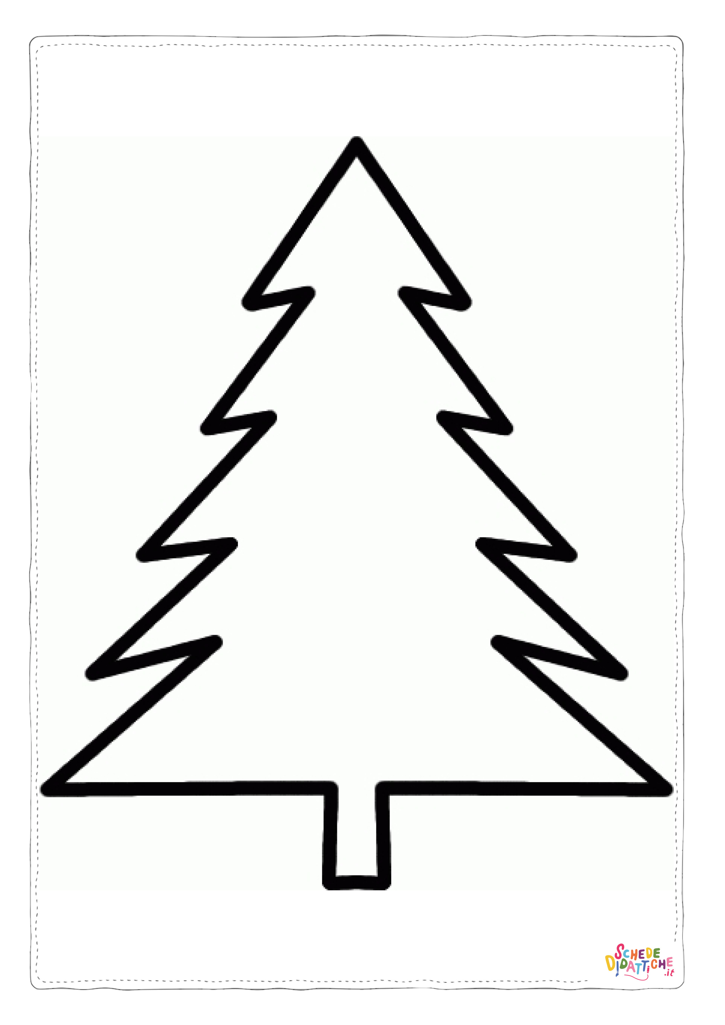 Disegno "Disegno di albero da stampare e colorare 93" Disegno di albero da stampare e colorare 93