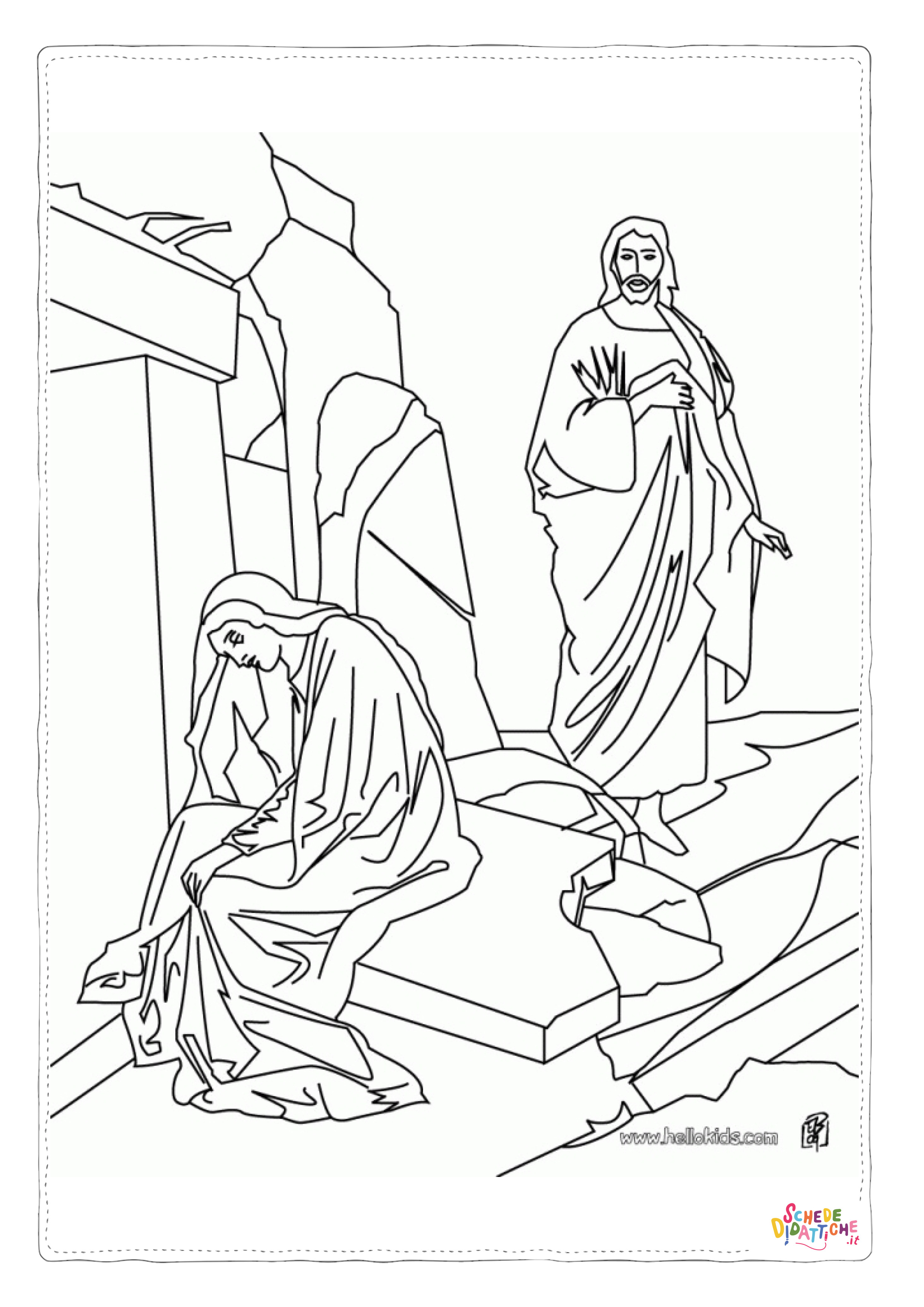Disegno "Disegno di Cristianesimo da stampare e colorare 358" Disegno di Cristianesimo da stampare e colorare 358