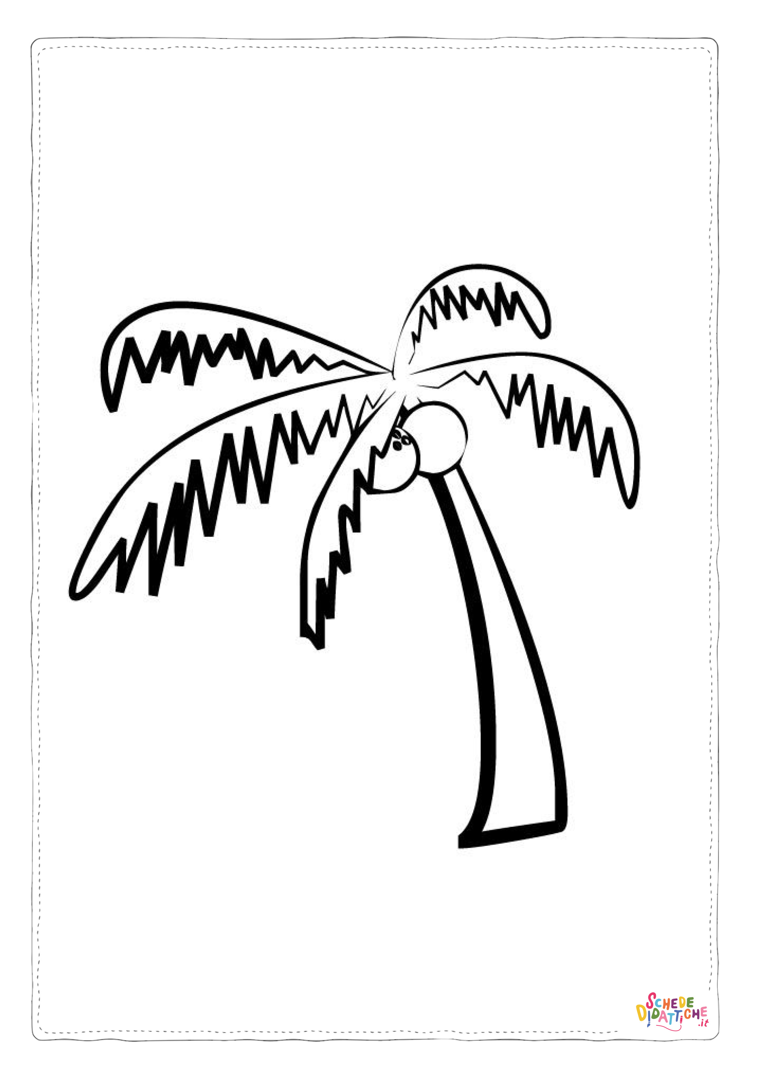 Disegno "Disegno di albero da stampare e colorare 87" Disegno di albero da stampare e colorare 87