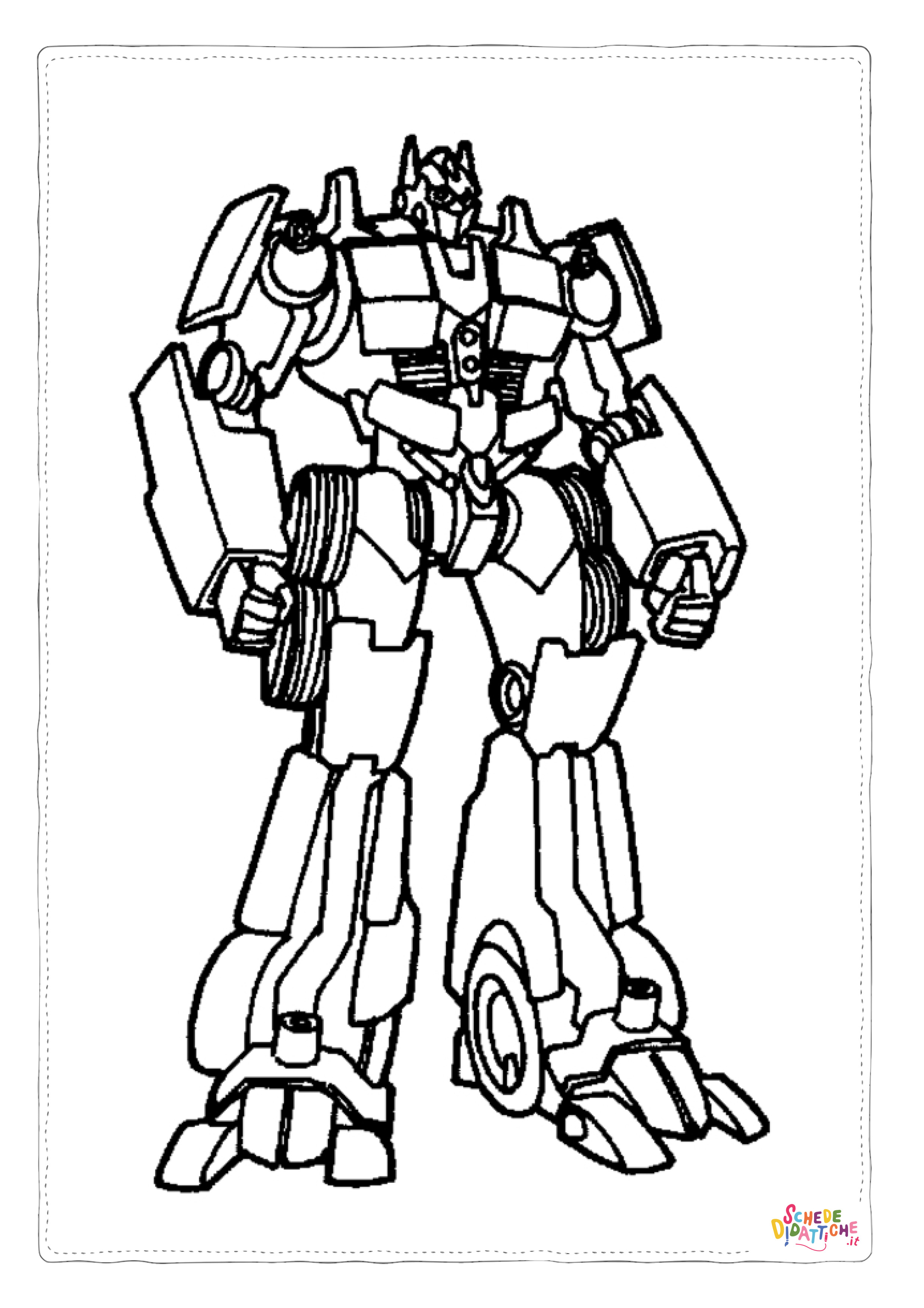 Disegno "Disegno di Gundam da stampare e colorare" Disegno di Gundam da stampare e colorare