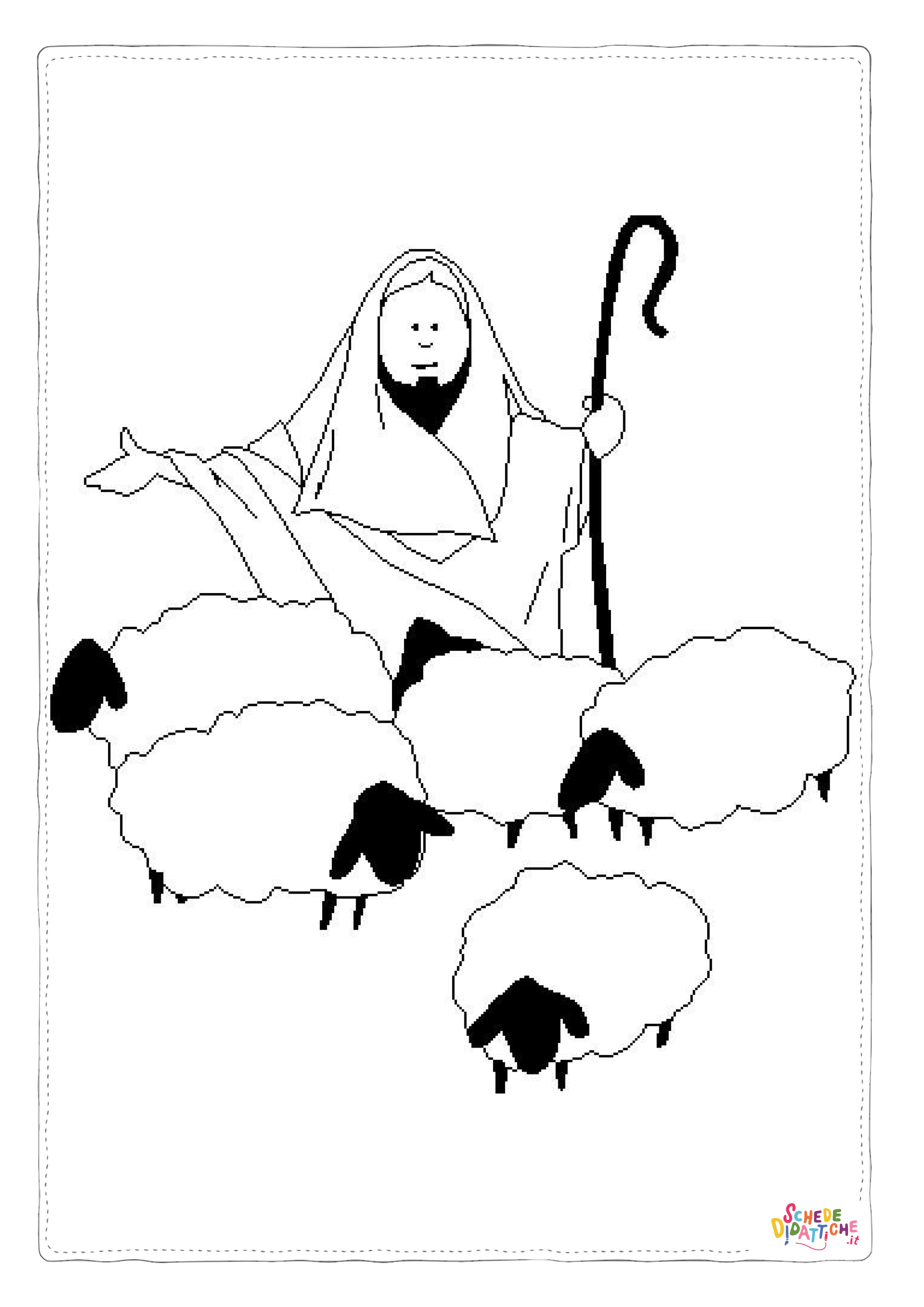 Disegno "Disegno di Cristianesimo da stampare e colorare 140" Disegno di Cristianesimo da stampare e colorare 140
