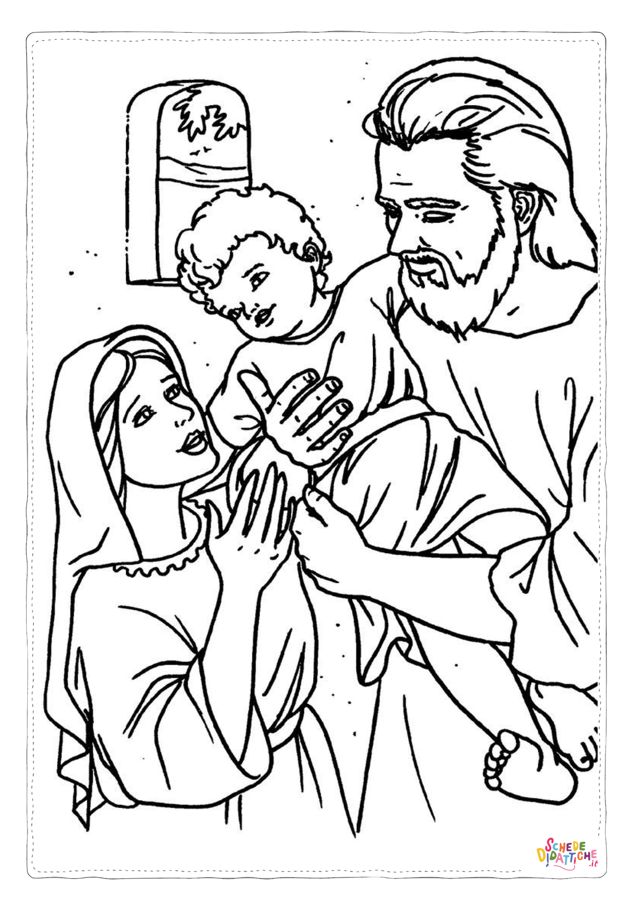 Disegno "Disegno di Cristianesimo da stampare e colorare 274" Disegno di Cristianesimo da stampare e colorare 274