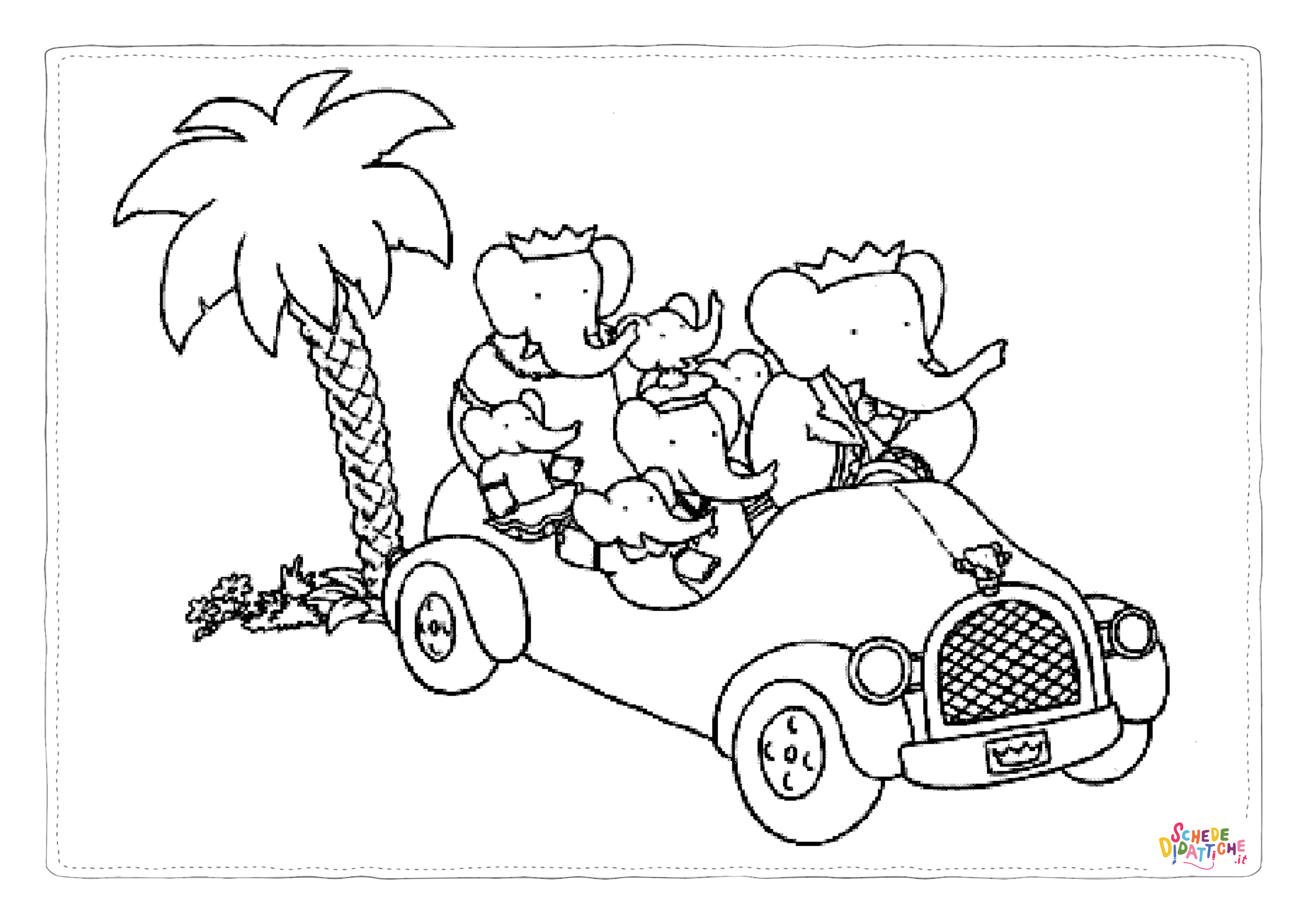 Disegno di Barbapap da stampare e colorare 16