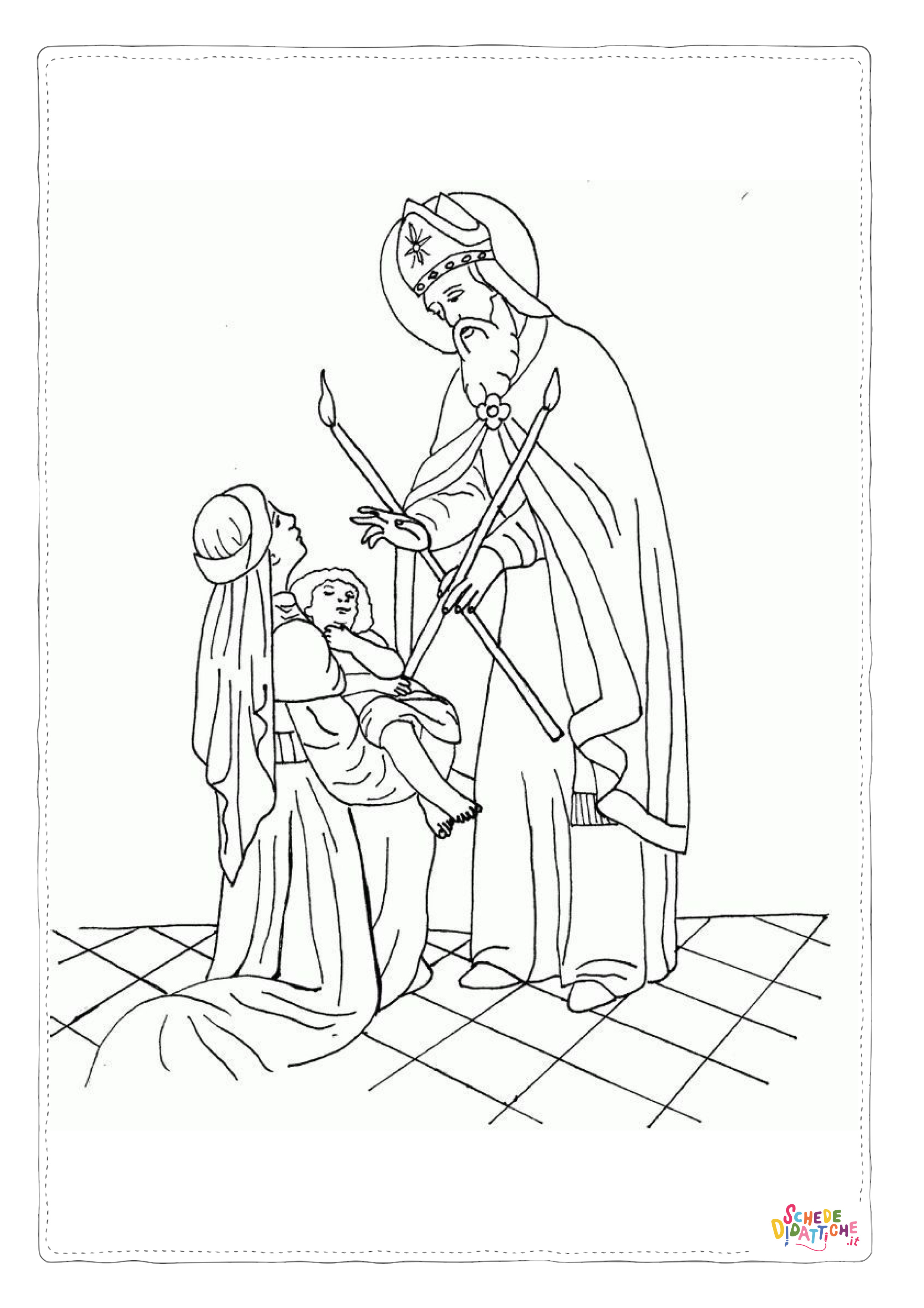 Disegno "Disegno di Cristianesimo da stampare e colorare 192" Disegno di Cristianesimo da stampare e colorare 192