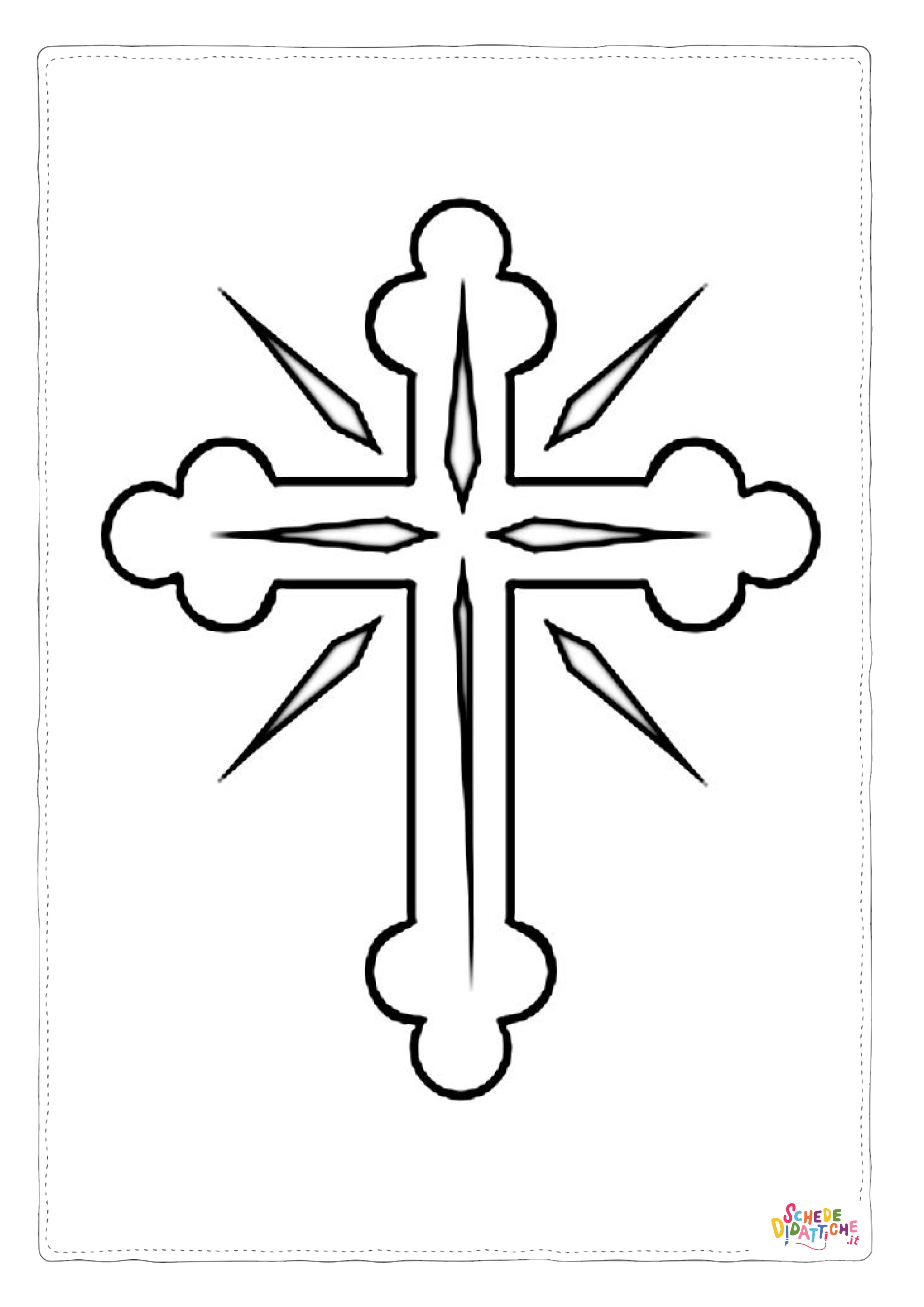 Disegno "Disegno di Cristianesimo da stampare e colorare 322" Disegno di Cristianesimo da stampare e colorare 322