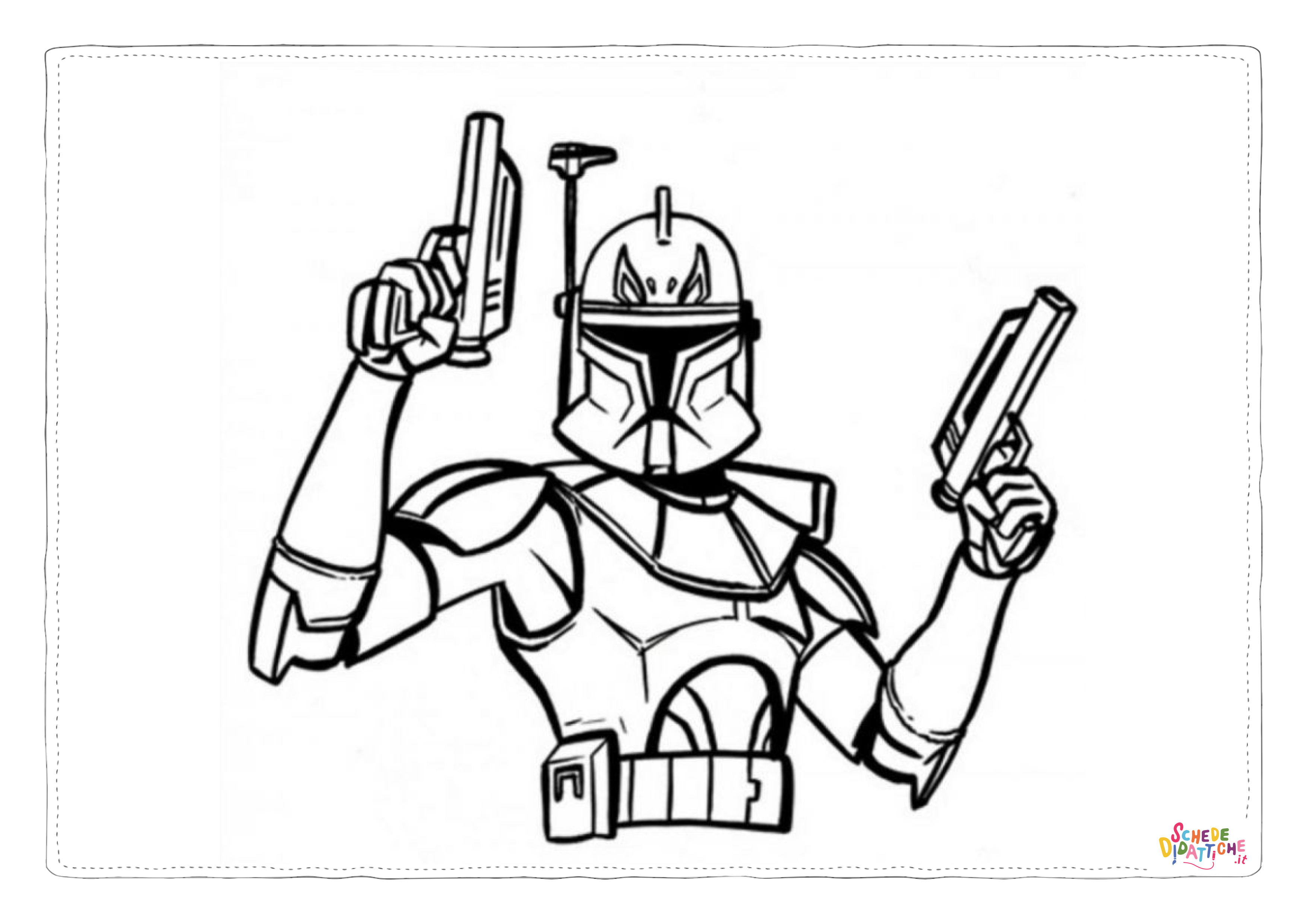 Disegno "Disegno di Star Wars da stampare e colorare 16" Disegno di Star Wars da stampare e colorare 16