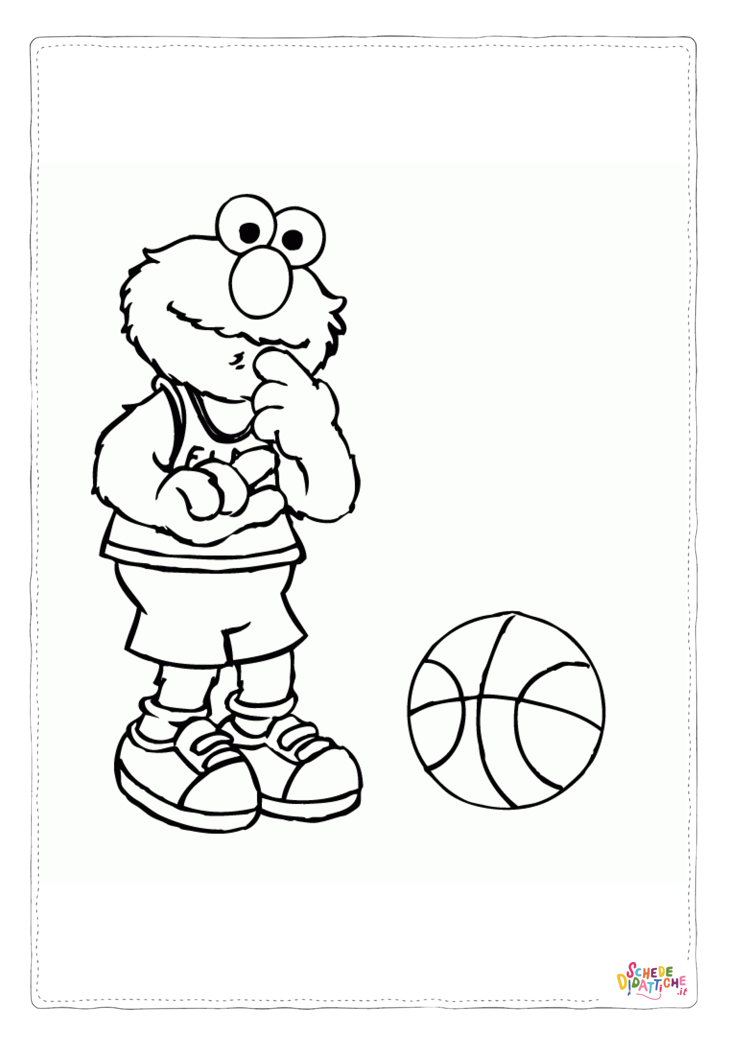 Disegno "Disegno di Muppets da stampare e colorare 16" Disegno di Muppets da stampare e colorare 16