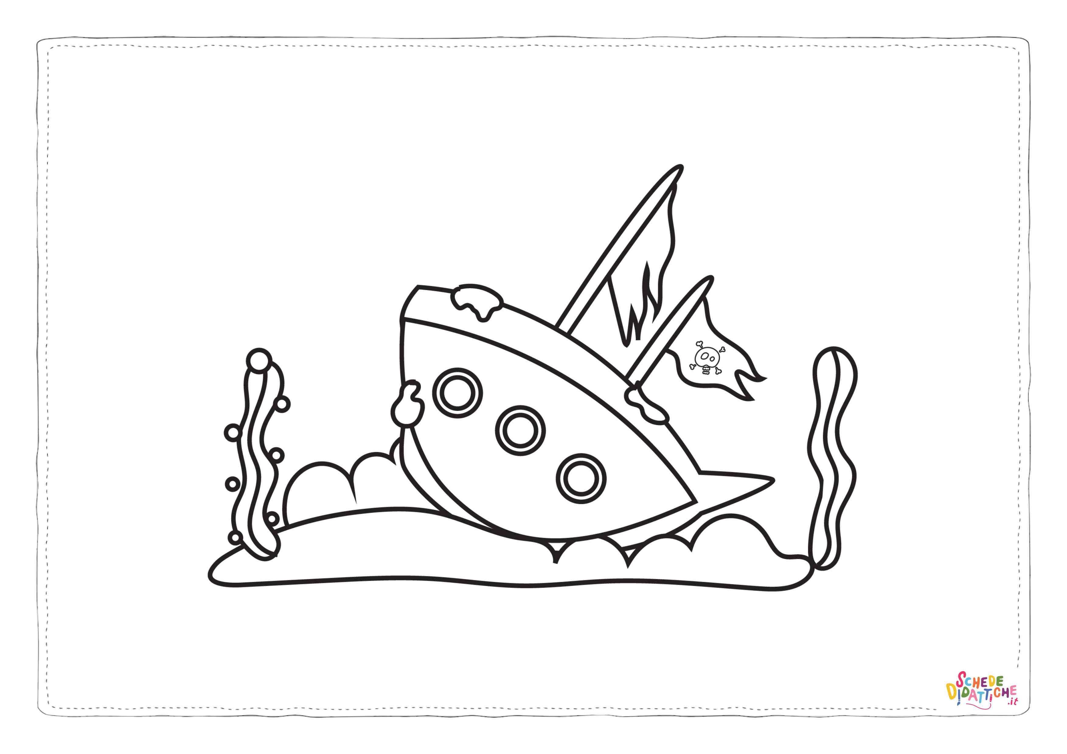 Disegno "OCTOPUS-PIRATE-07" OCTOPUS-PIRATE-07