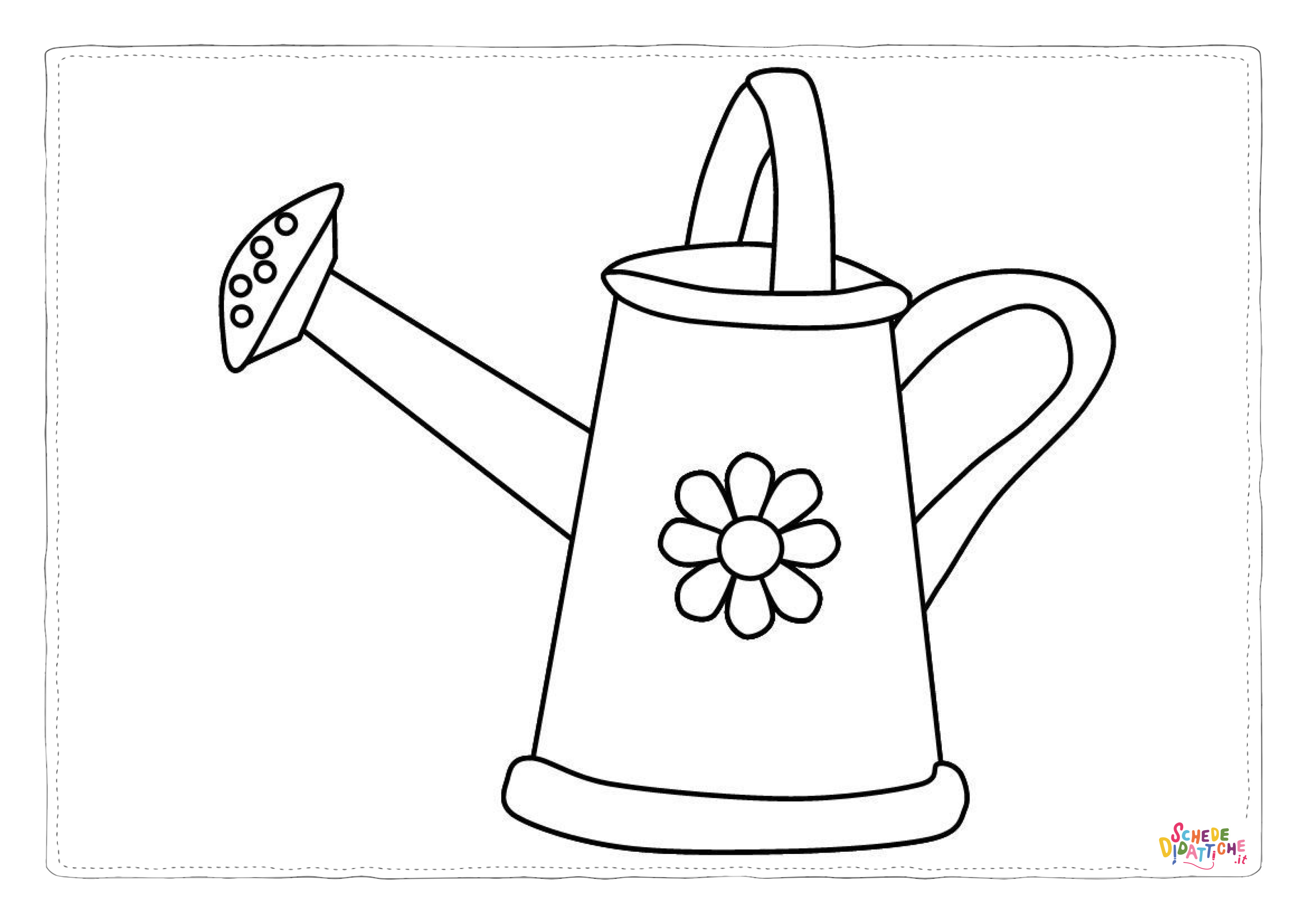 Disegno di giardiniere da stampare e colorare 36