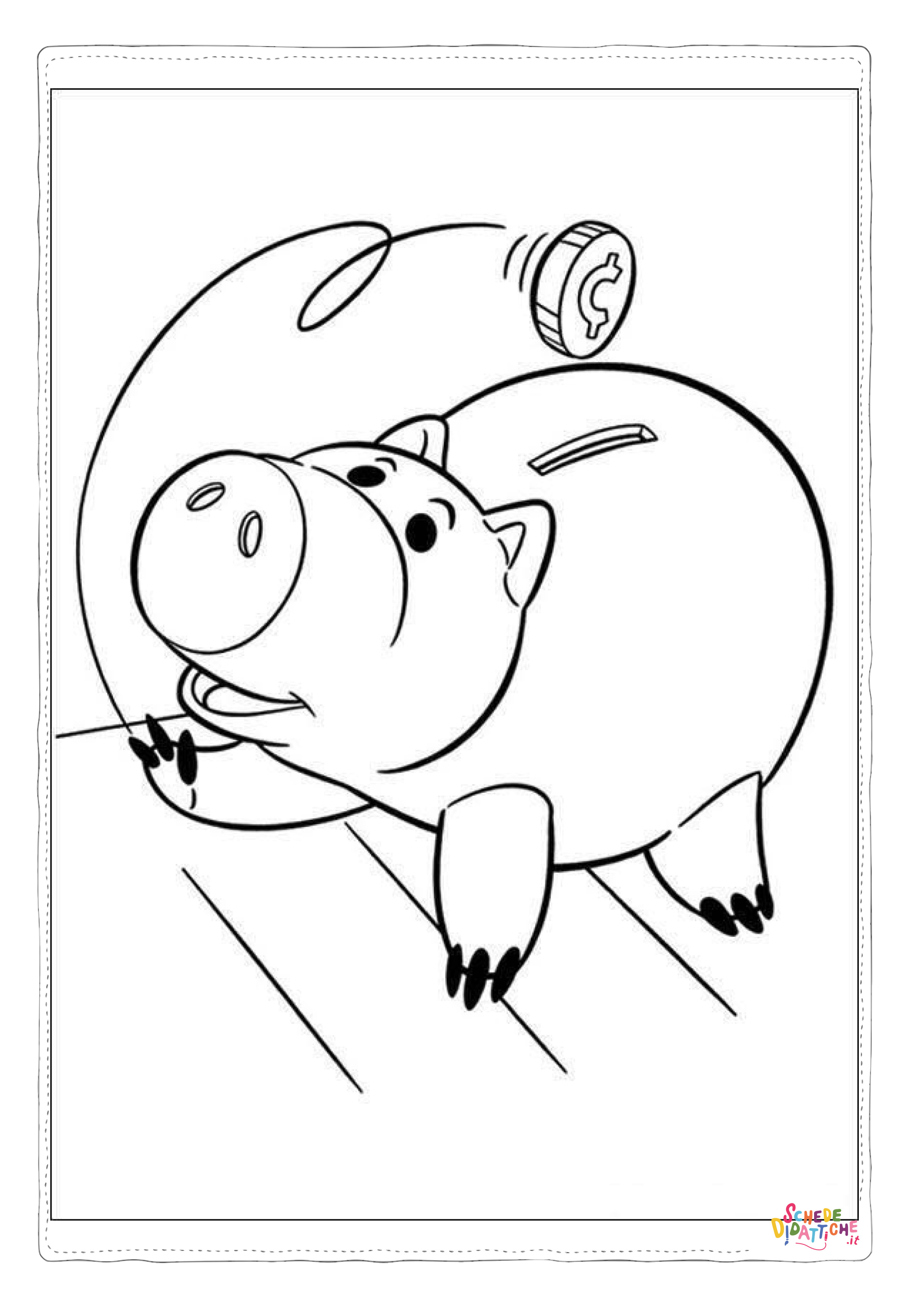 Disegno "Disegno di Toy Story da stampare e colorare 95" Disegno di Toy Story da stampare e colorare 95