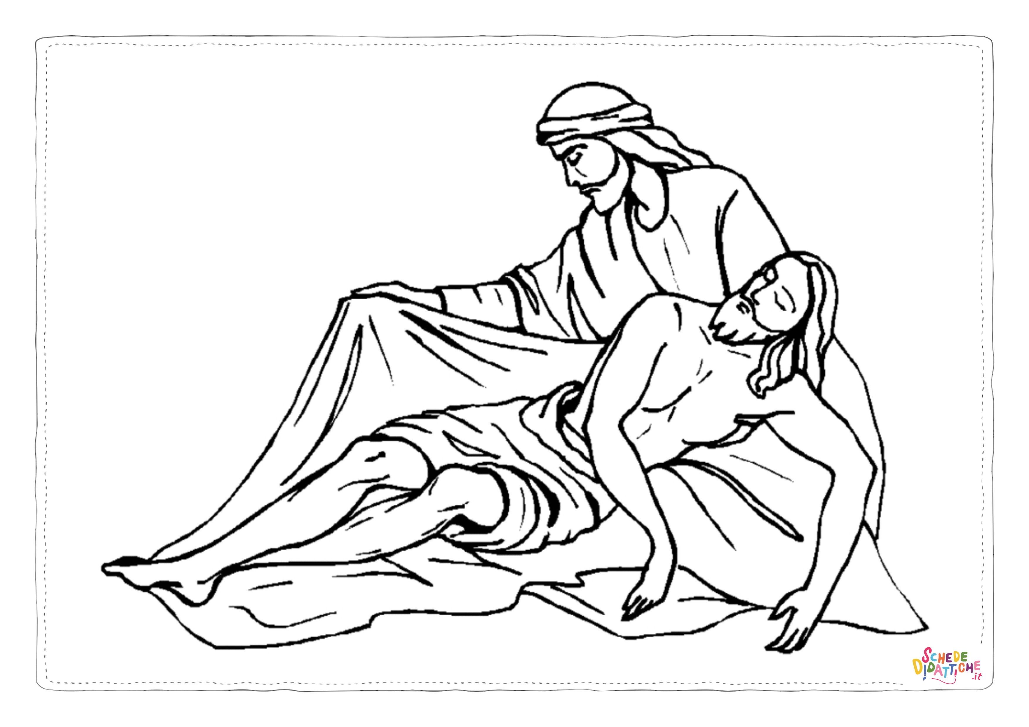 Disegno "Disegno di Cristianesimo da stampare e colorare 224" Disegno di Cristianesimo da stampare e colorare 224