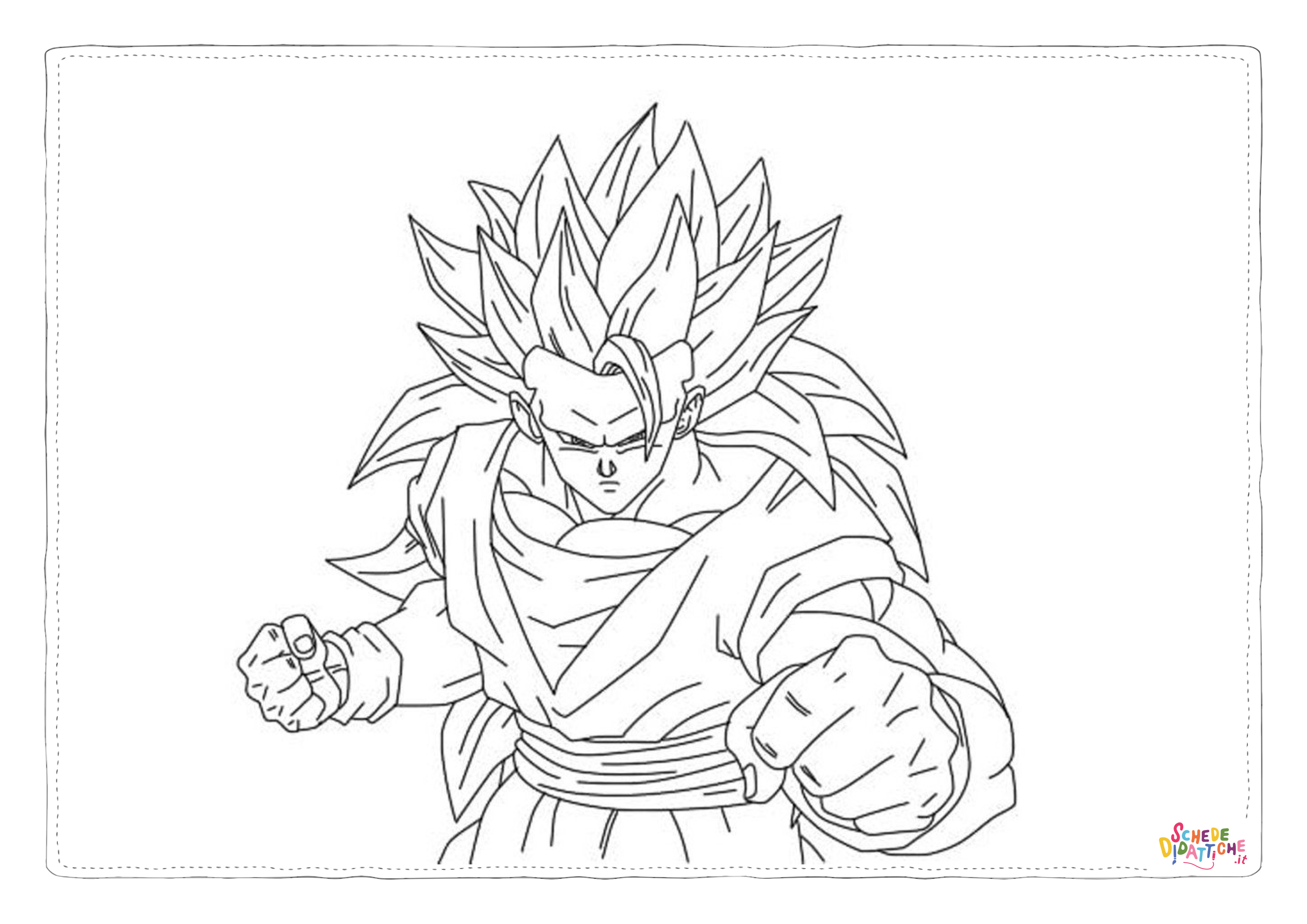 Disegno di Dragon Ball da stampare e colorare 126
