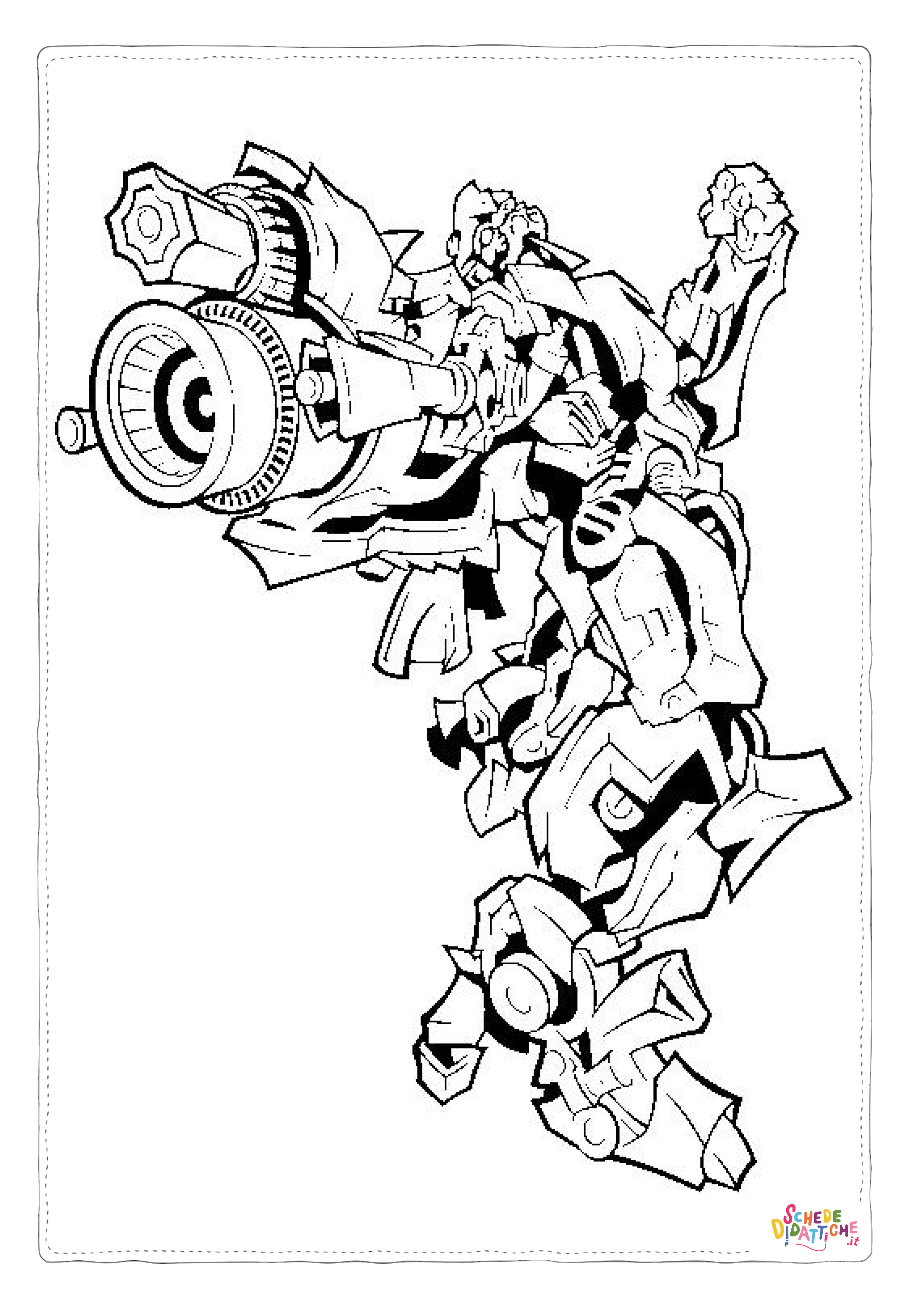 Disegno "Disegno di Transformers da stampare e colorare 33" Disegno di Transformers da stampare e colorare 33