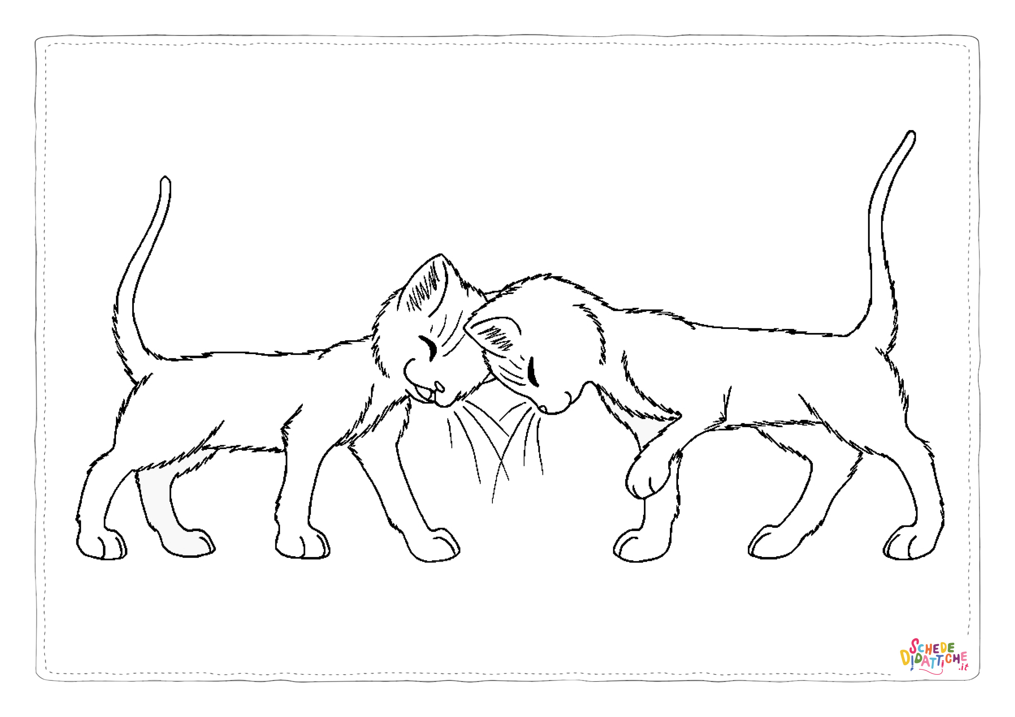 Disegno "Disegno di Aristogatti da stampare e colorare 23" Disegno di Aristogatti da stampare e colorare 23
