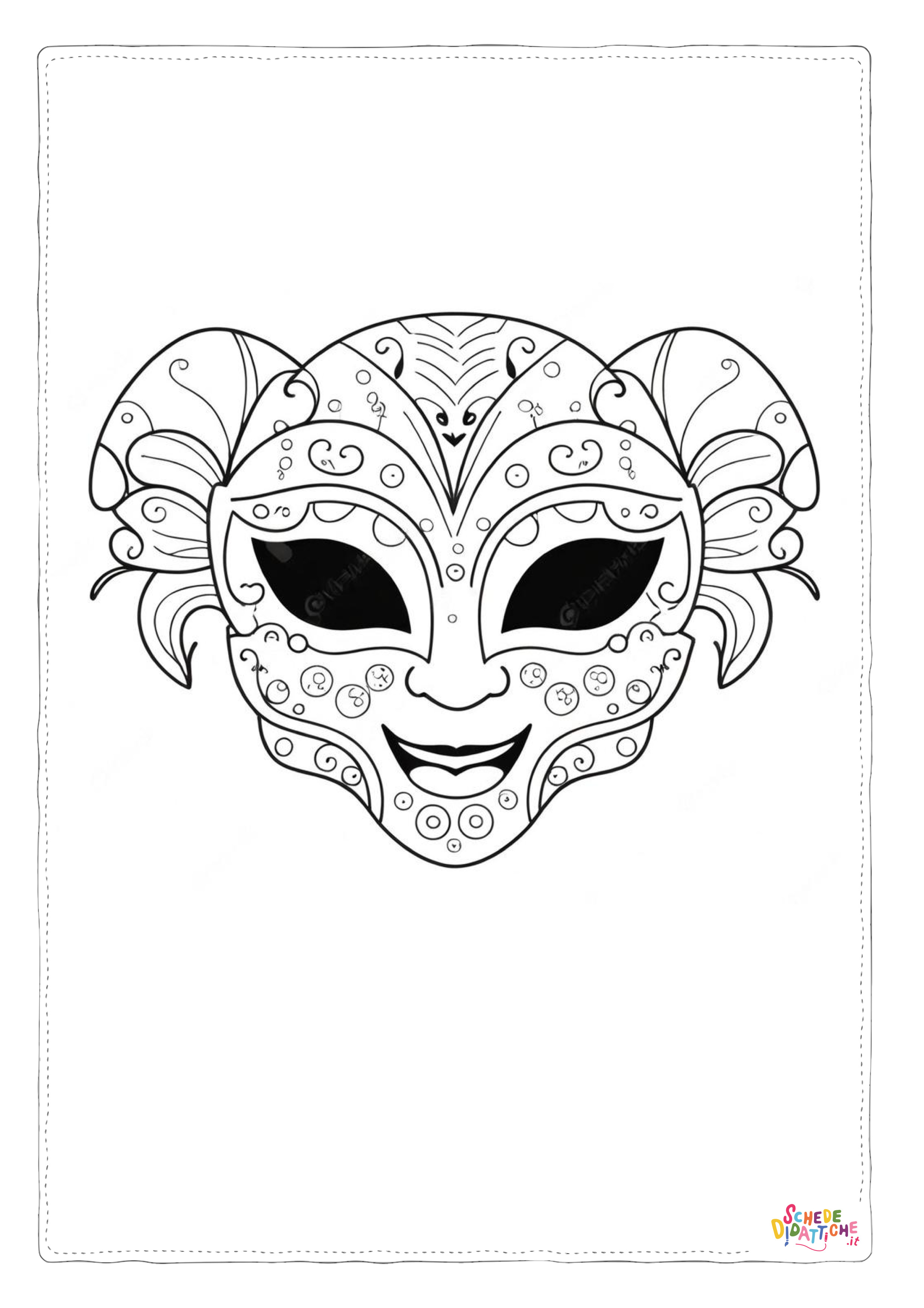 Disegno "Maschera 41" Maschera 41