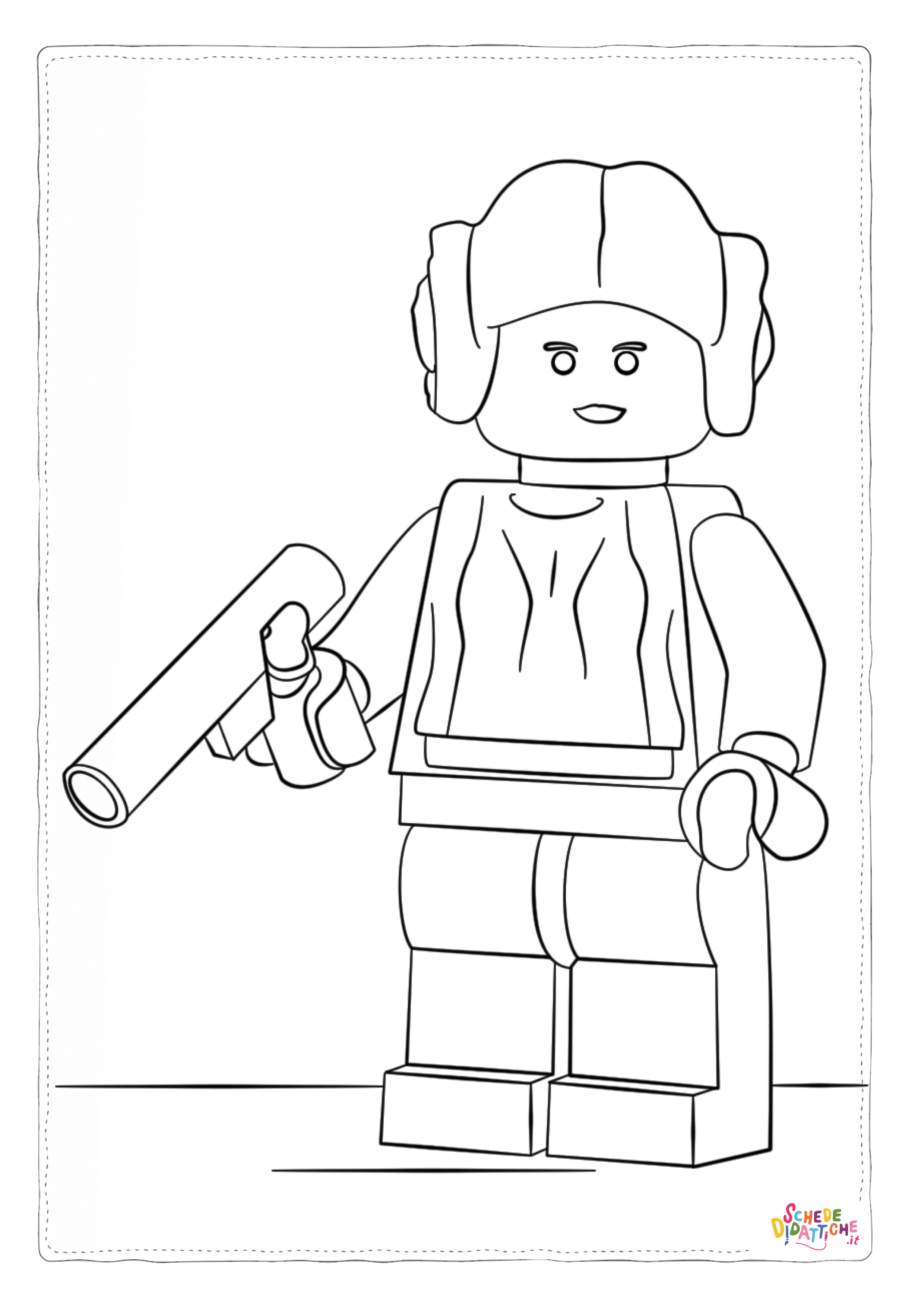 Disegno di LEGO Star Wars da stampare e colorare 14