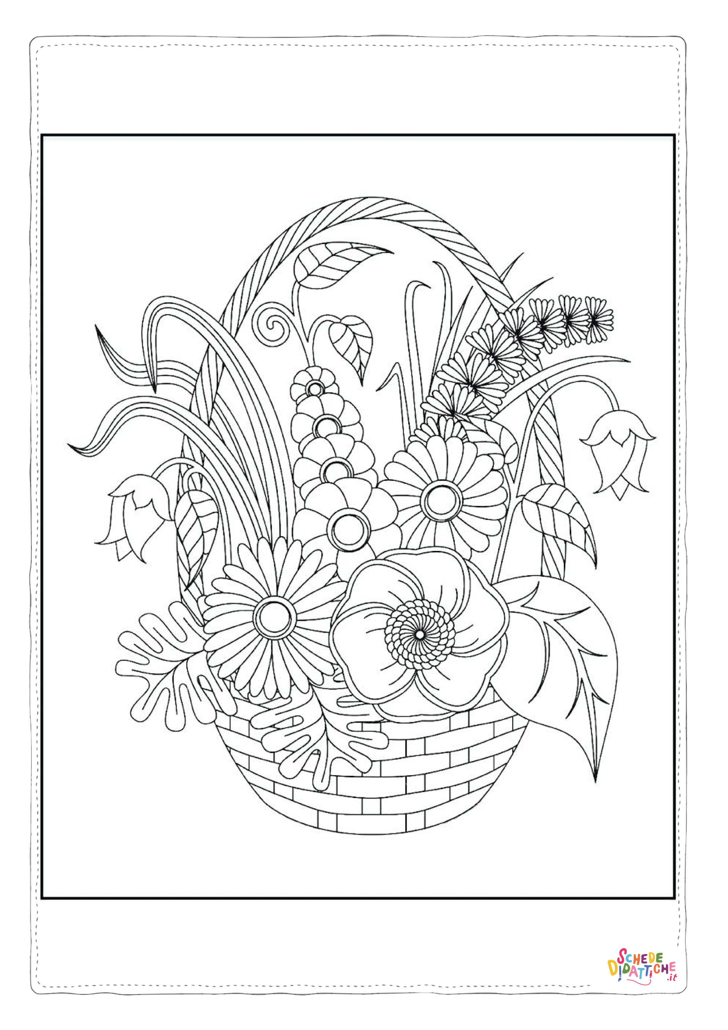 Disegno "Disegno di mandala da stampare e colorare 1199" Disegno di mandala da stampare e colorare 1199