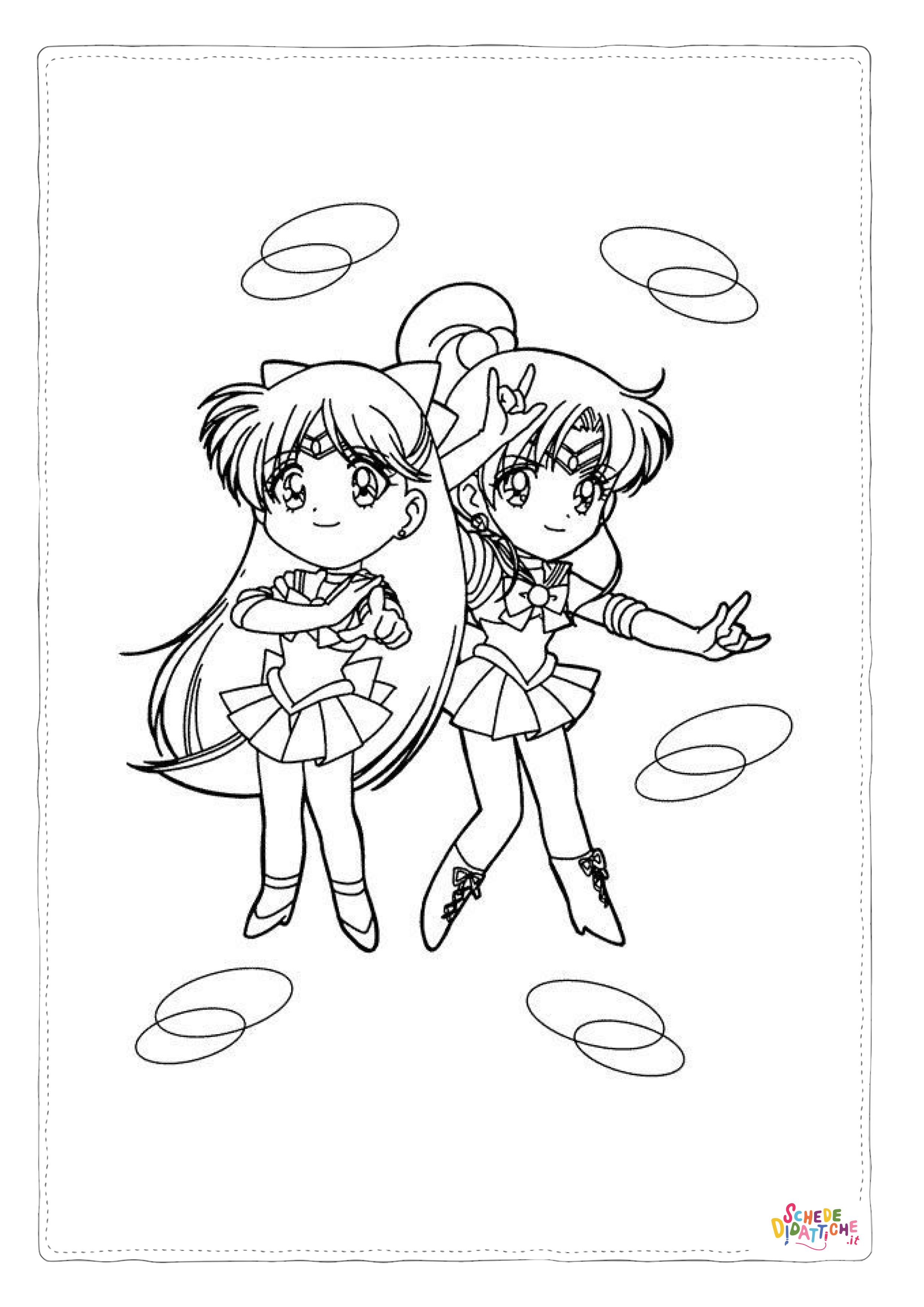 Disegno di Sailor Moon da stampare e colorare 63