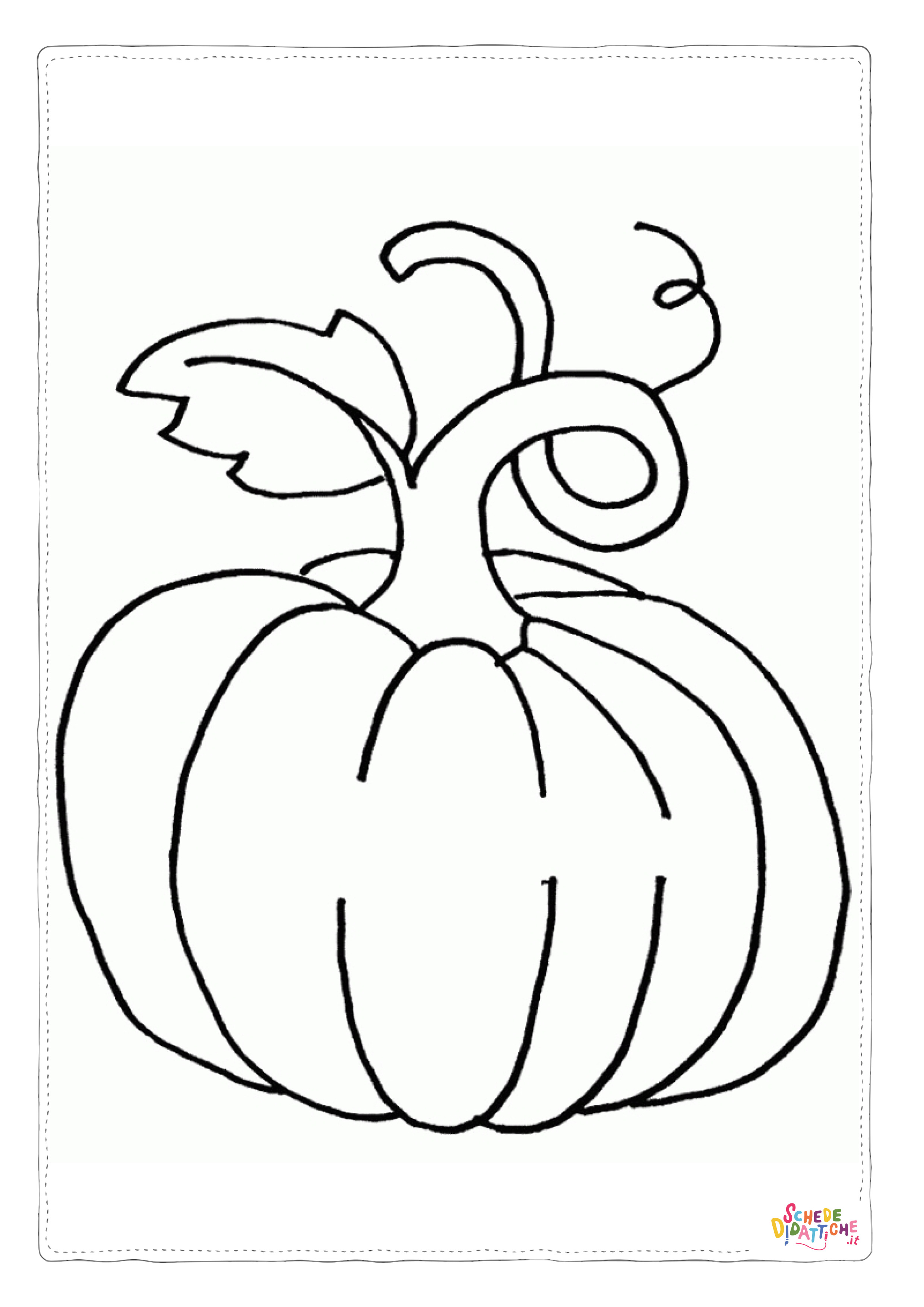 Disegno "Disegno di zucca di Halloween da stampare e colorare 149" Disegno di zucca di Halloween da stampare e colorare 149