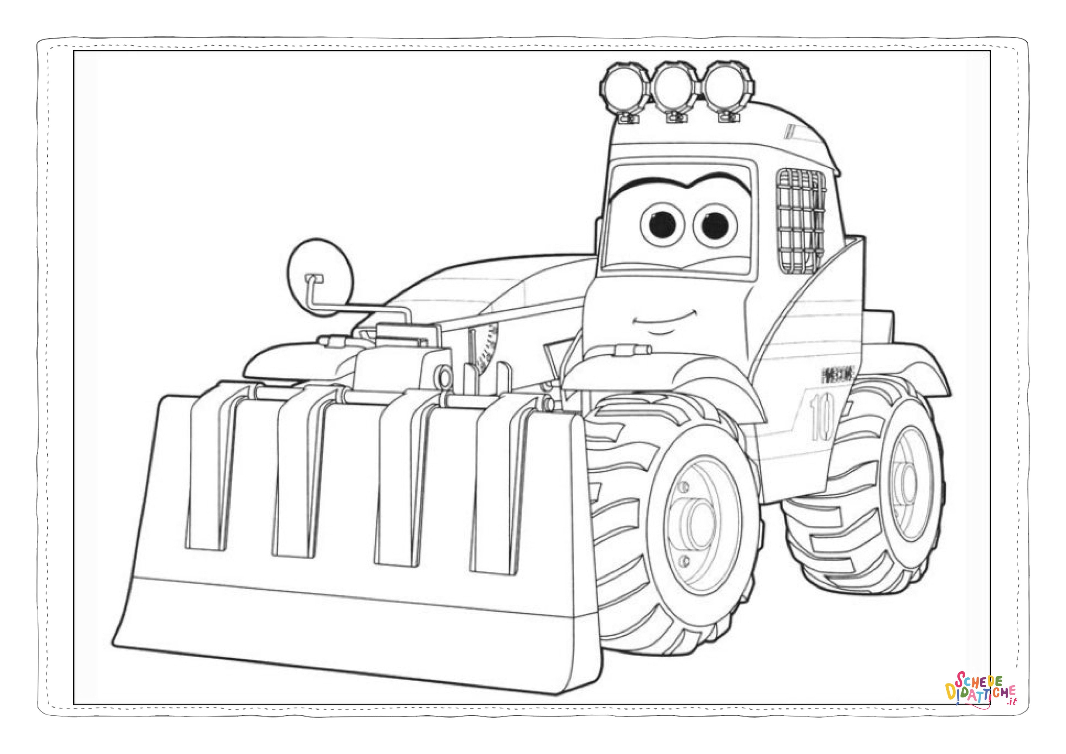 Disegno "Disegno di Cars da stampare e colorare 285" Disegno di Cars da stampare e colorare 285
