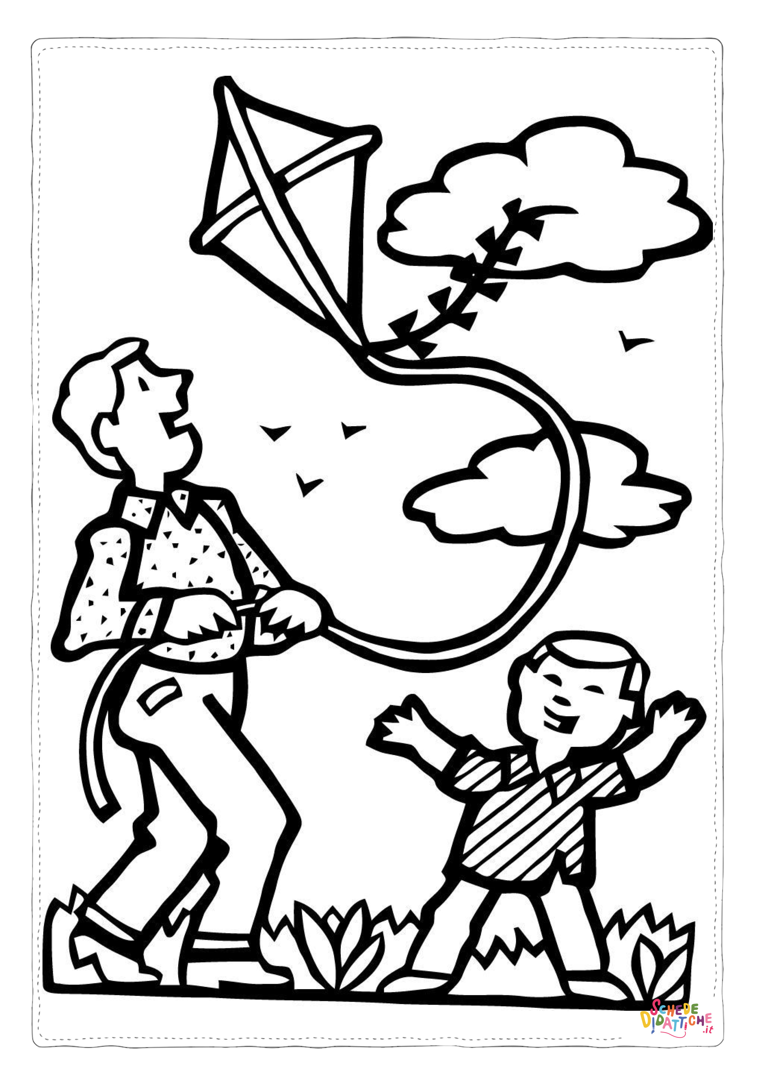 Disegno "Disegno di membro della famiglia da stampare e colorare 27" Disegno di membro della famiglia da stampare e colorare 27